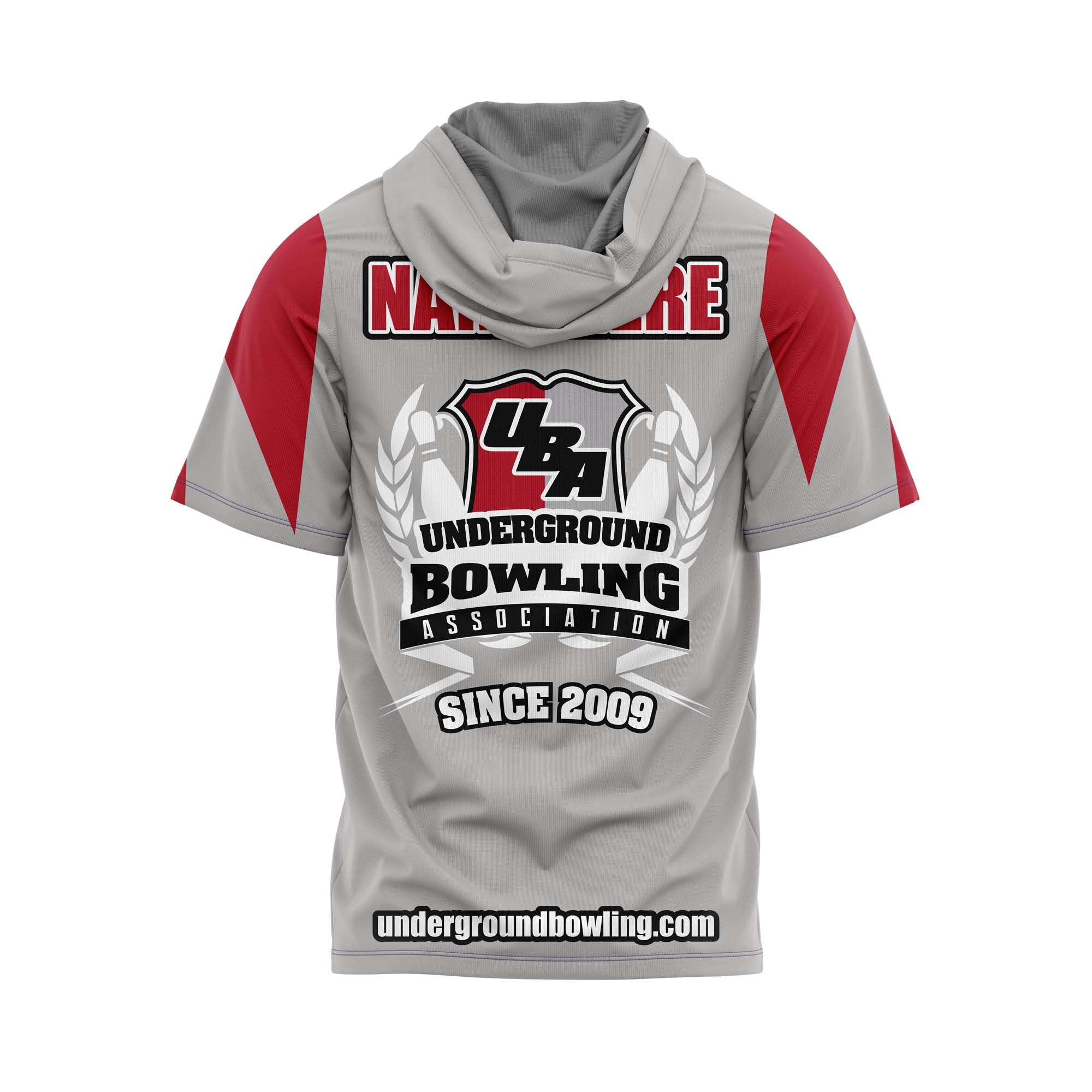 Insurgents Grey / Red Jersey