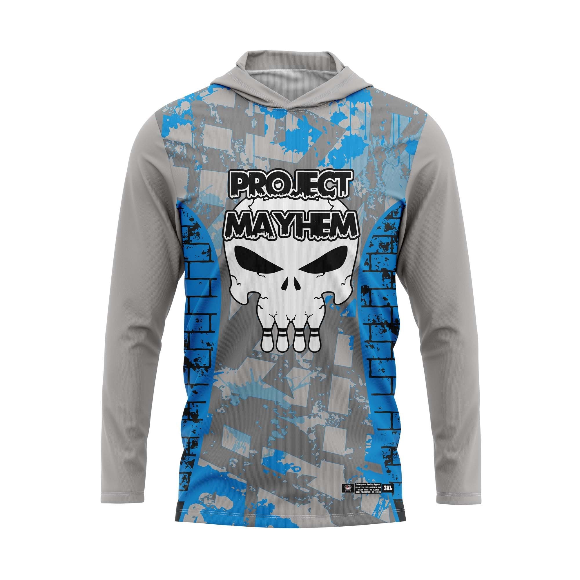 Project Mayhem Grey Royal Jersey