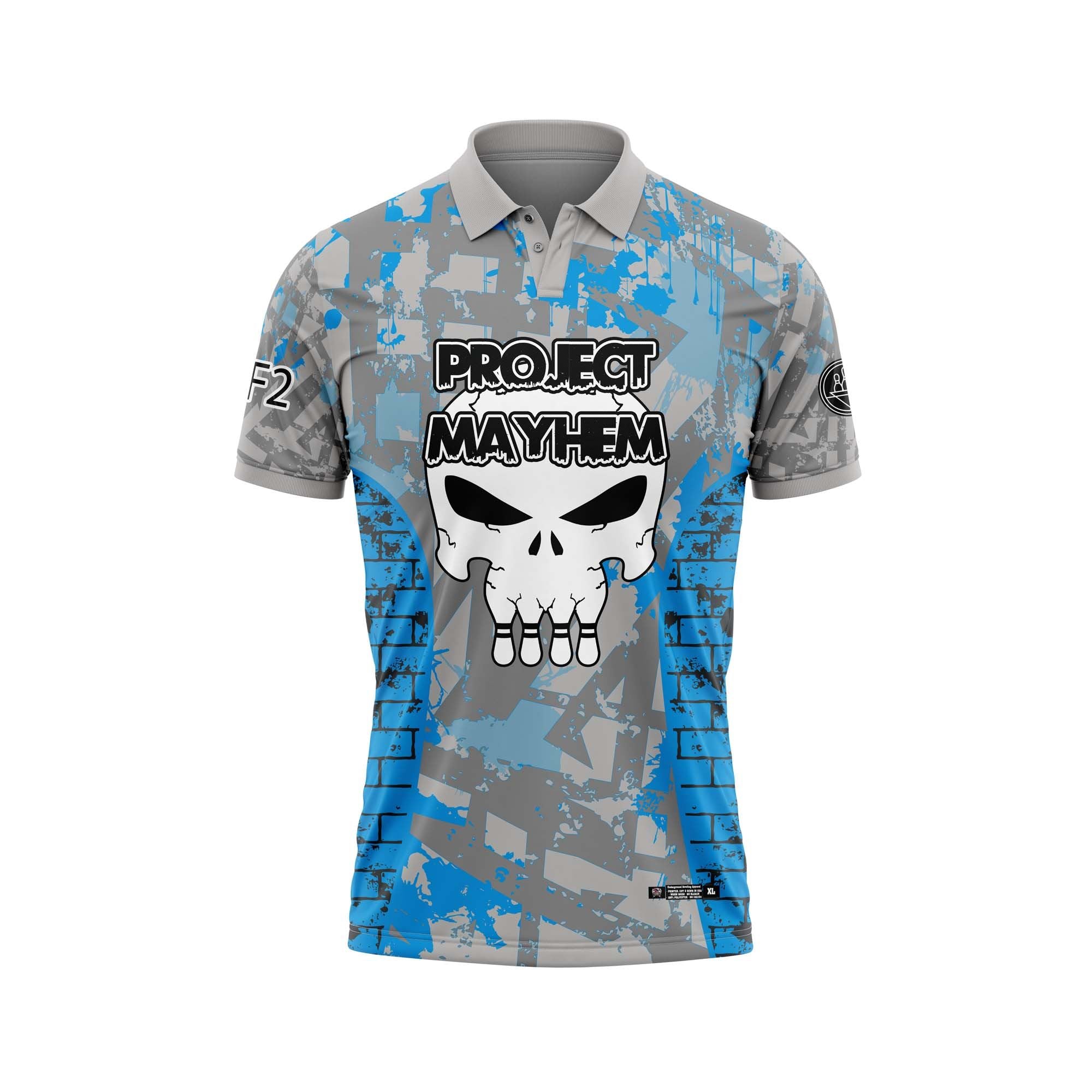 Project Mayhem Grey Royal Jersey