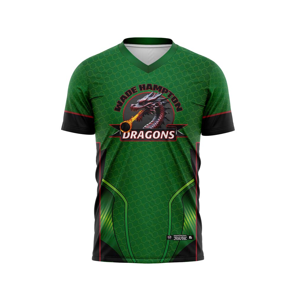 Wade Hampton Dragons Home Jersey