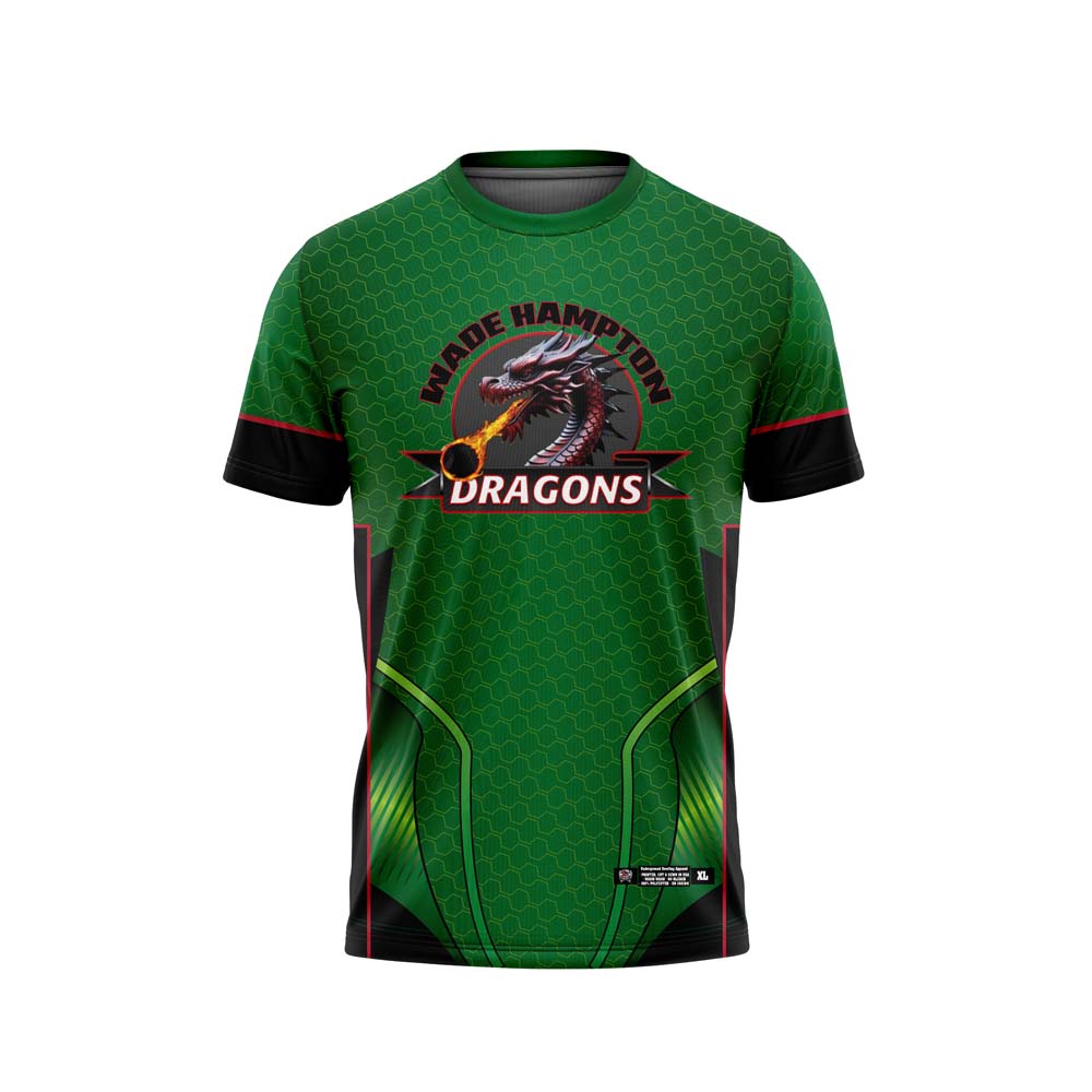 Wade Hampton Dragons Home Jersey