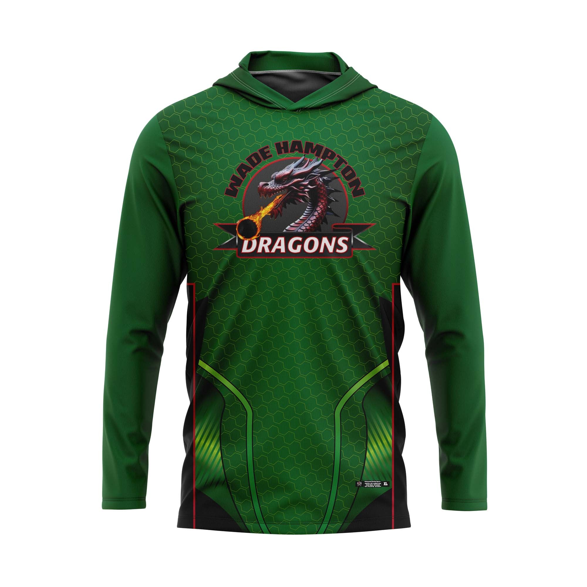 Wade Hampton Dragons Home Jersey