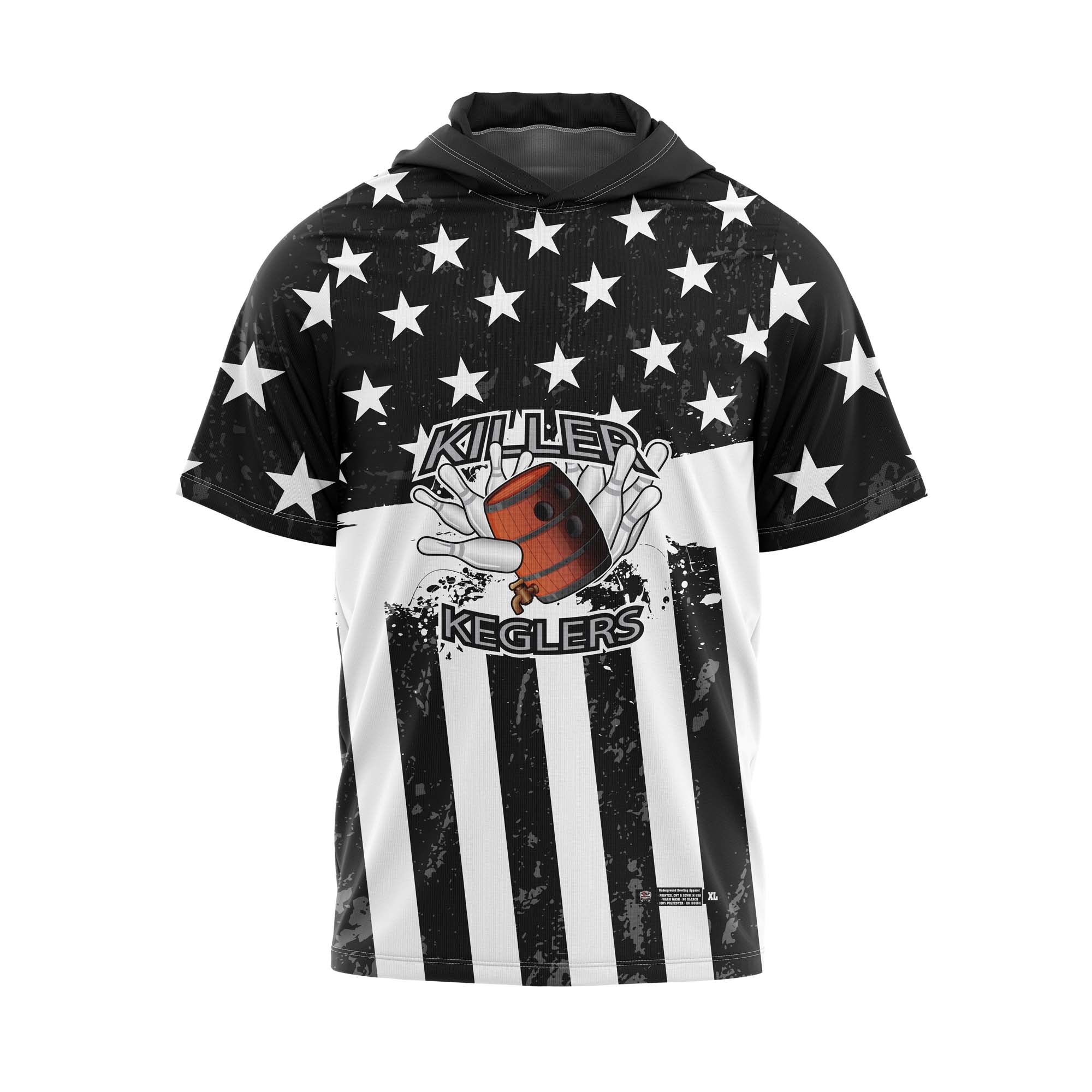 Killer Keglers Black Flag Jerseys