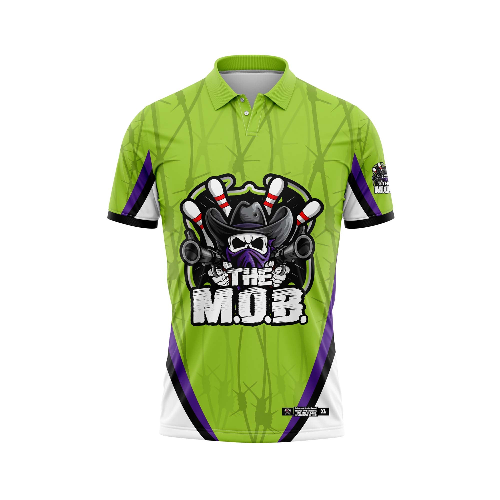 The MOB Lime Green Jersey