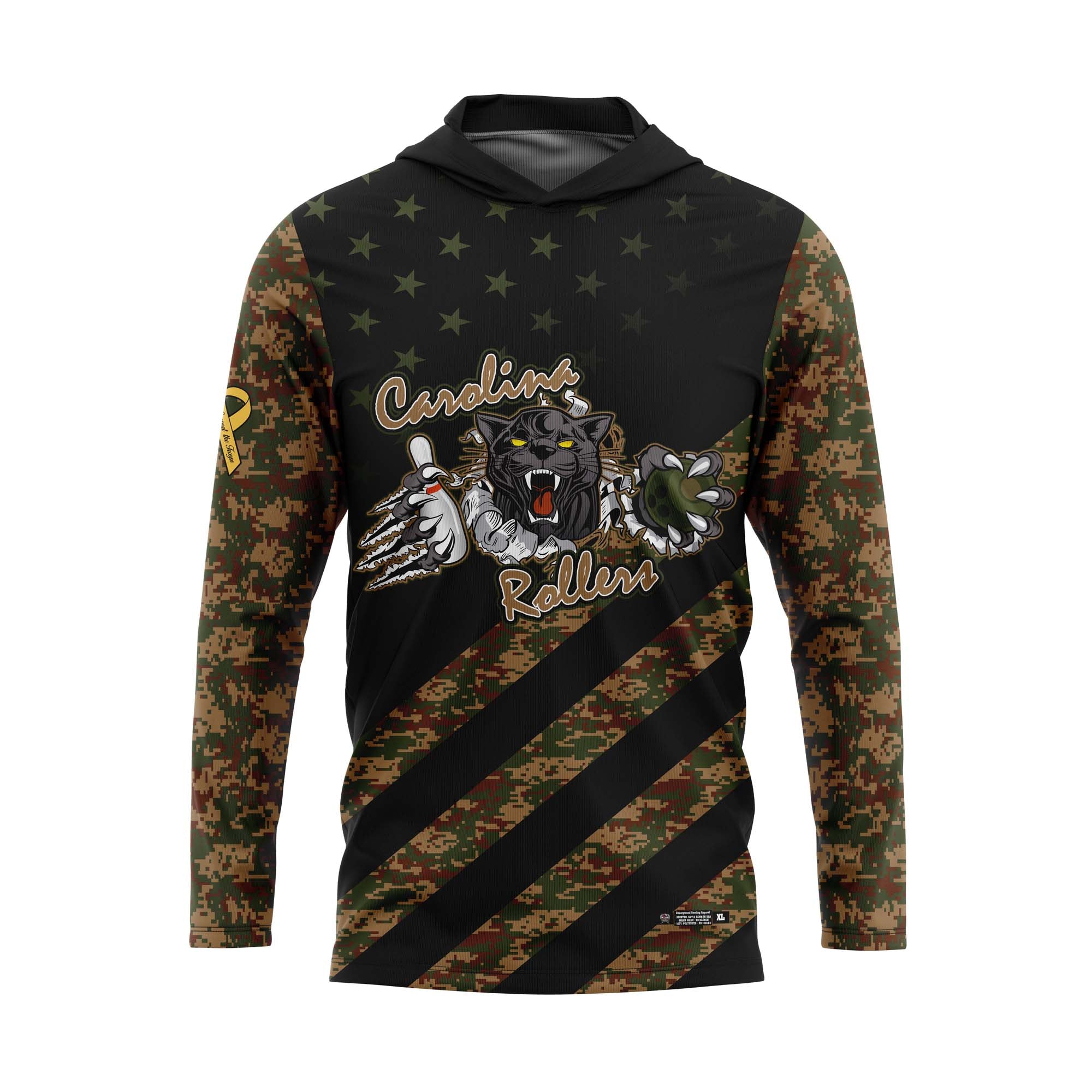 Carolina Rollers Military Jersey