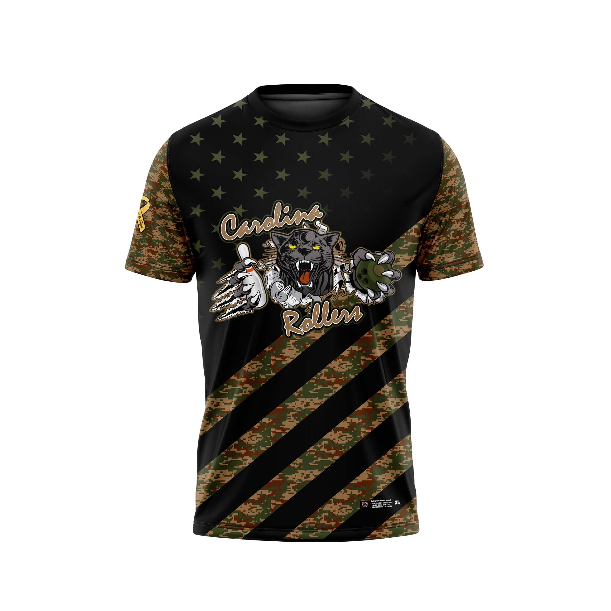 Carolina Rollers Military Jersey