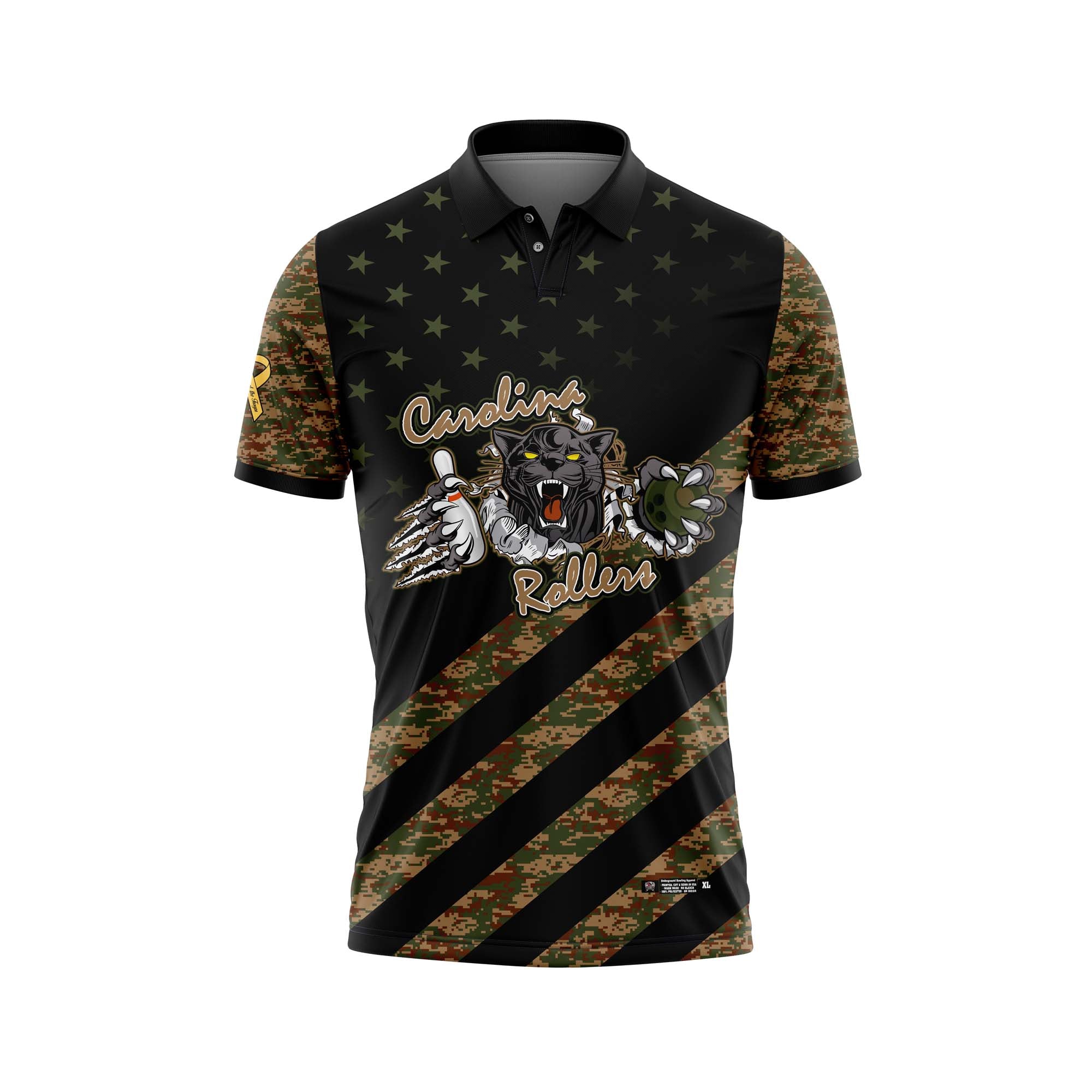 Carolina Rollers Military Jersey