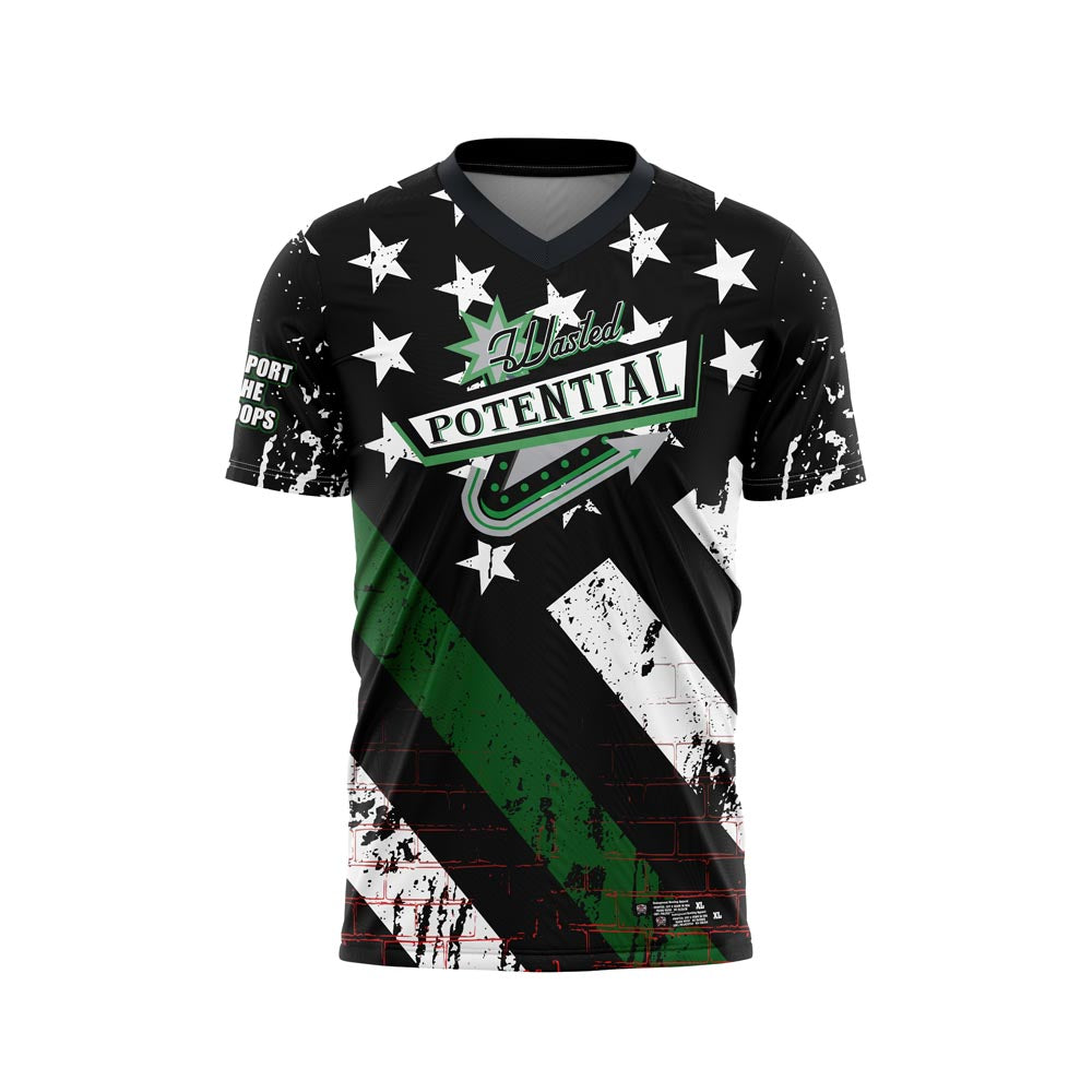 Wasted Potential Military Awareness Jersey