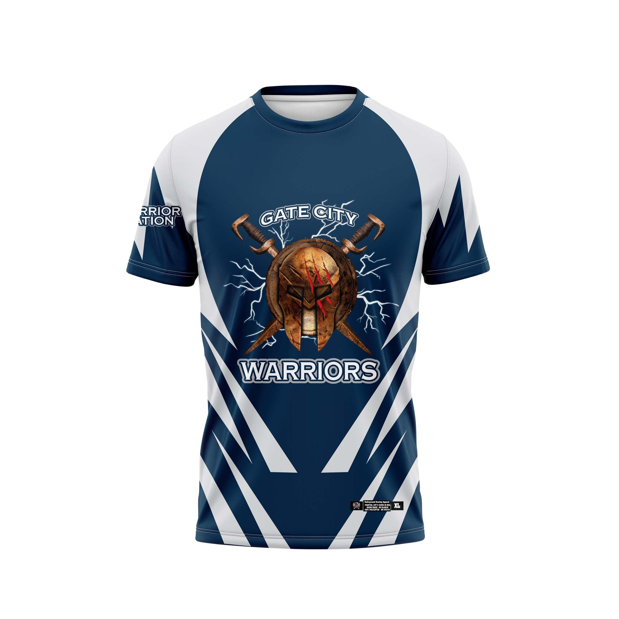 Gate City Warriors Navy / Silver Jersey