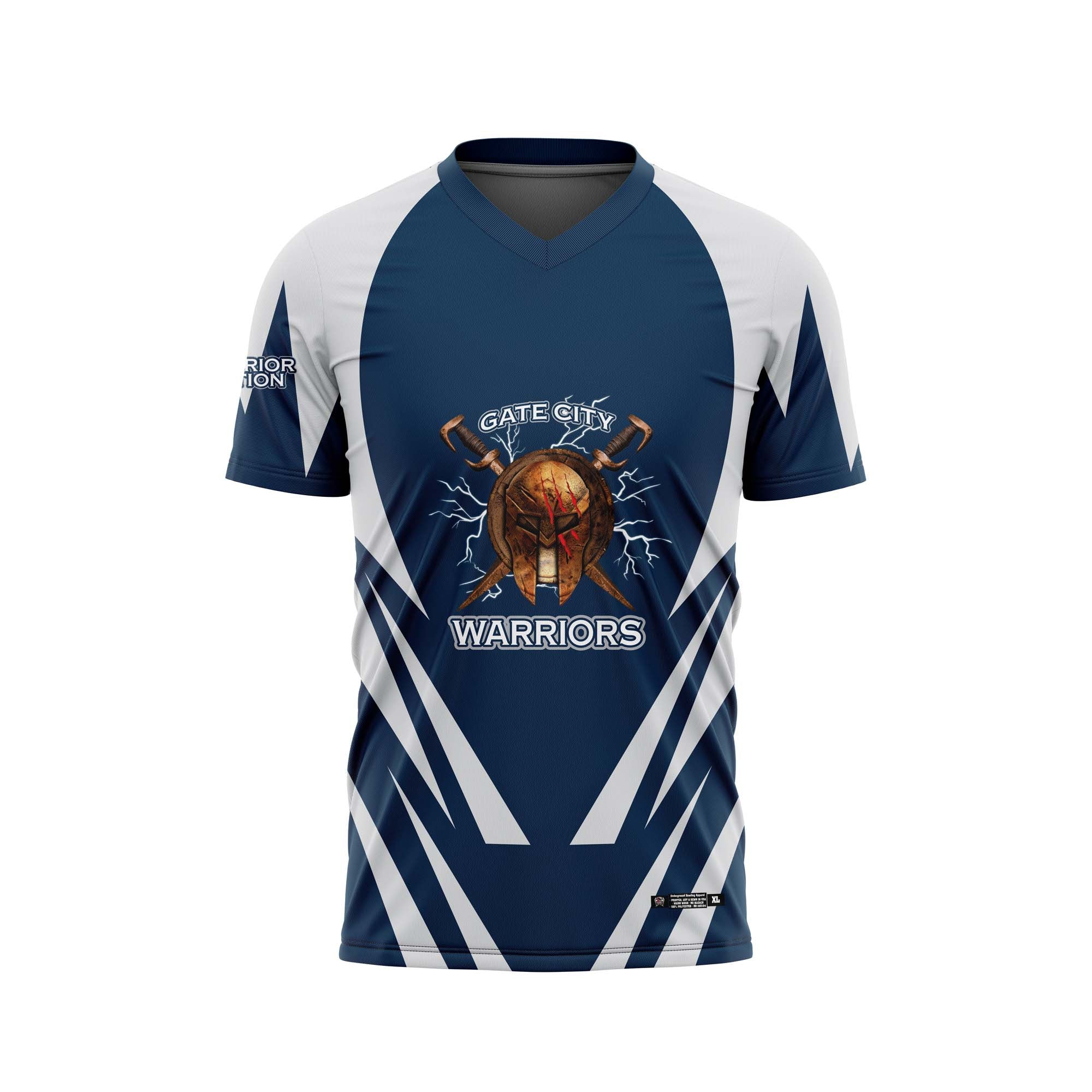 Gate City Warriors Navy / Silver Jersey