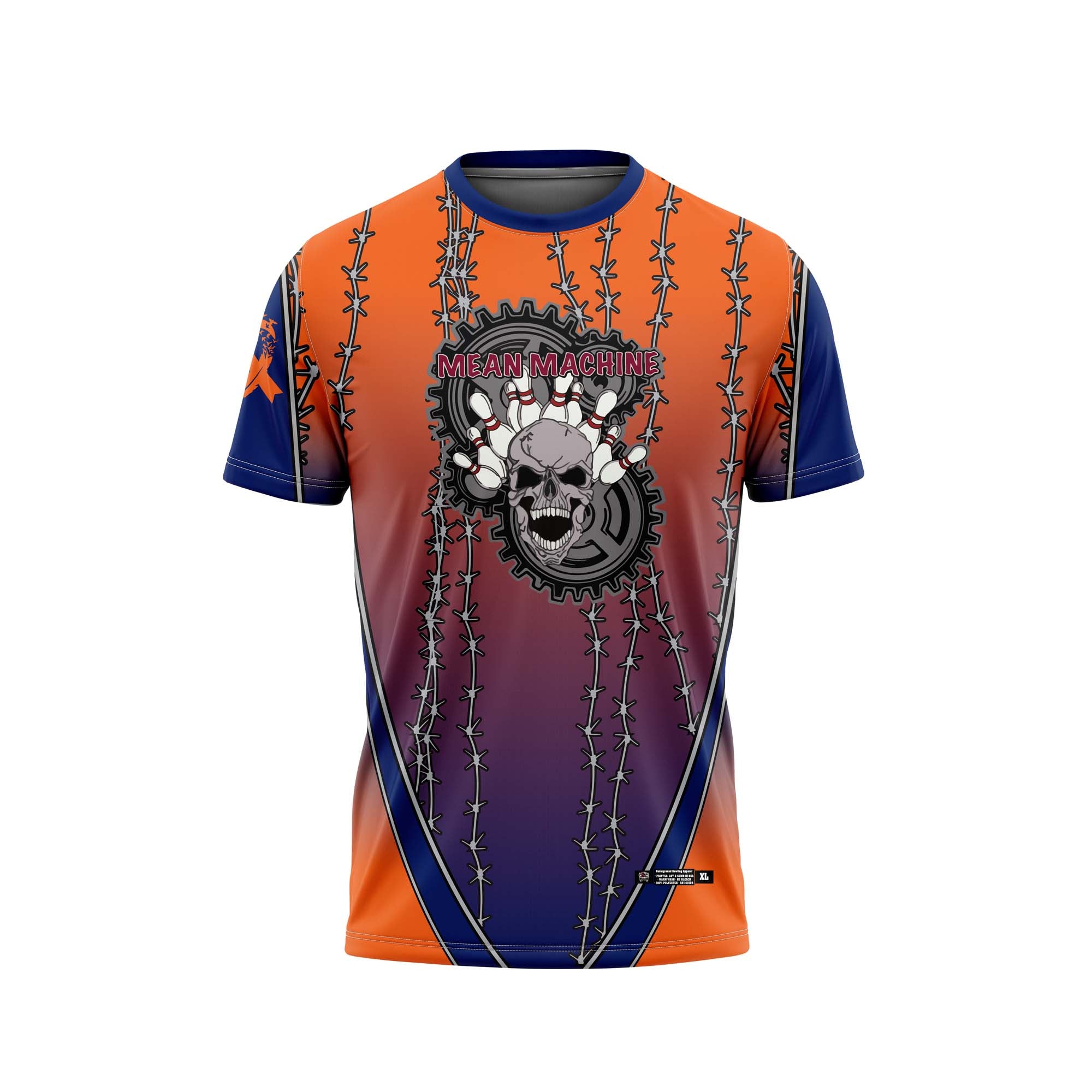 Mean Machine Orange Blue Jersey