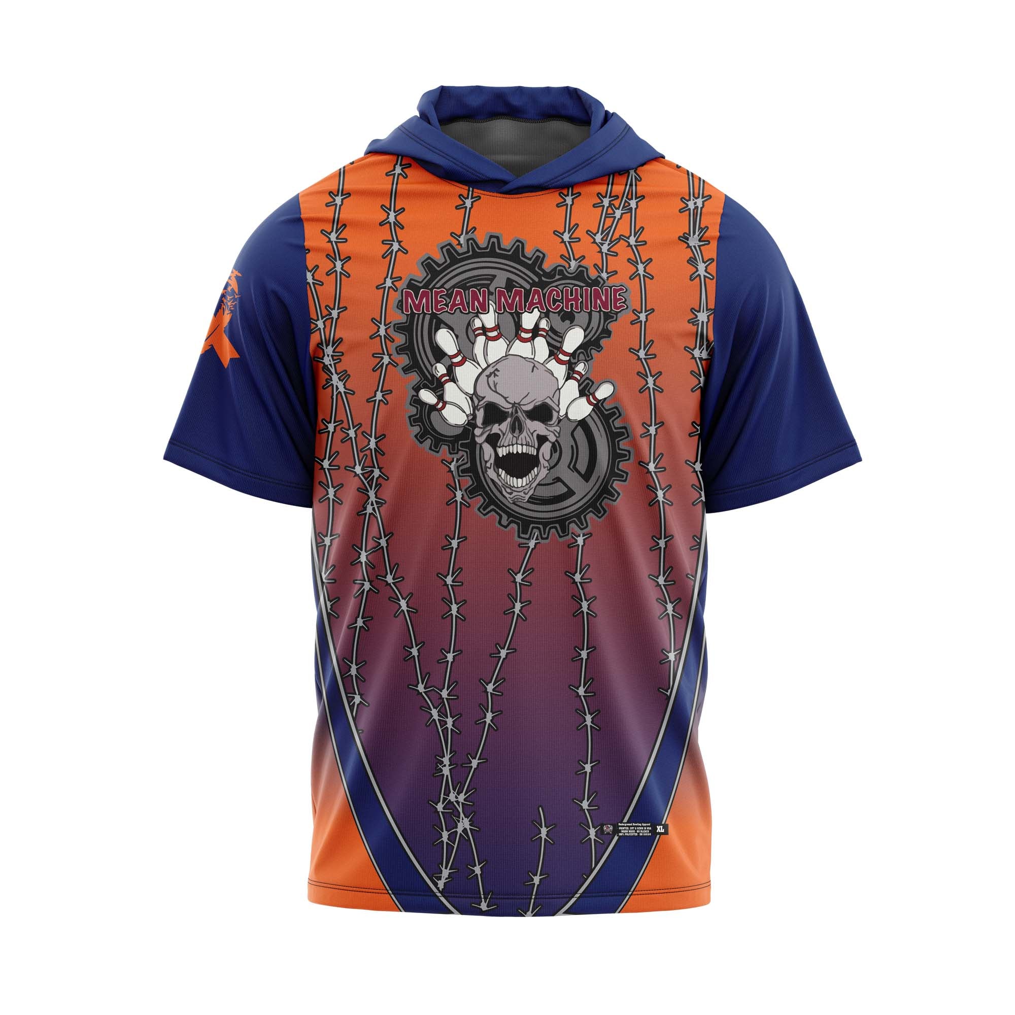 Mean Machine Orange Blue Jersey