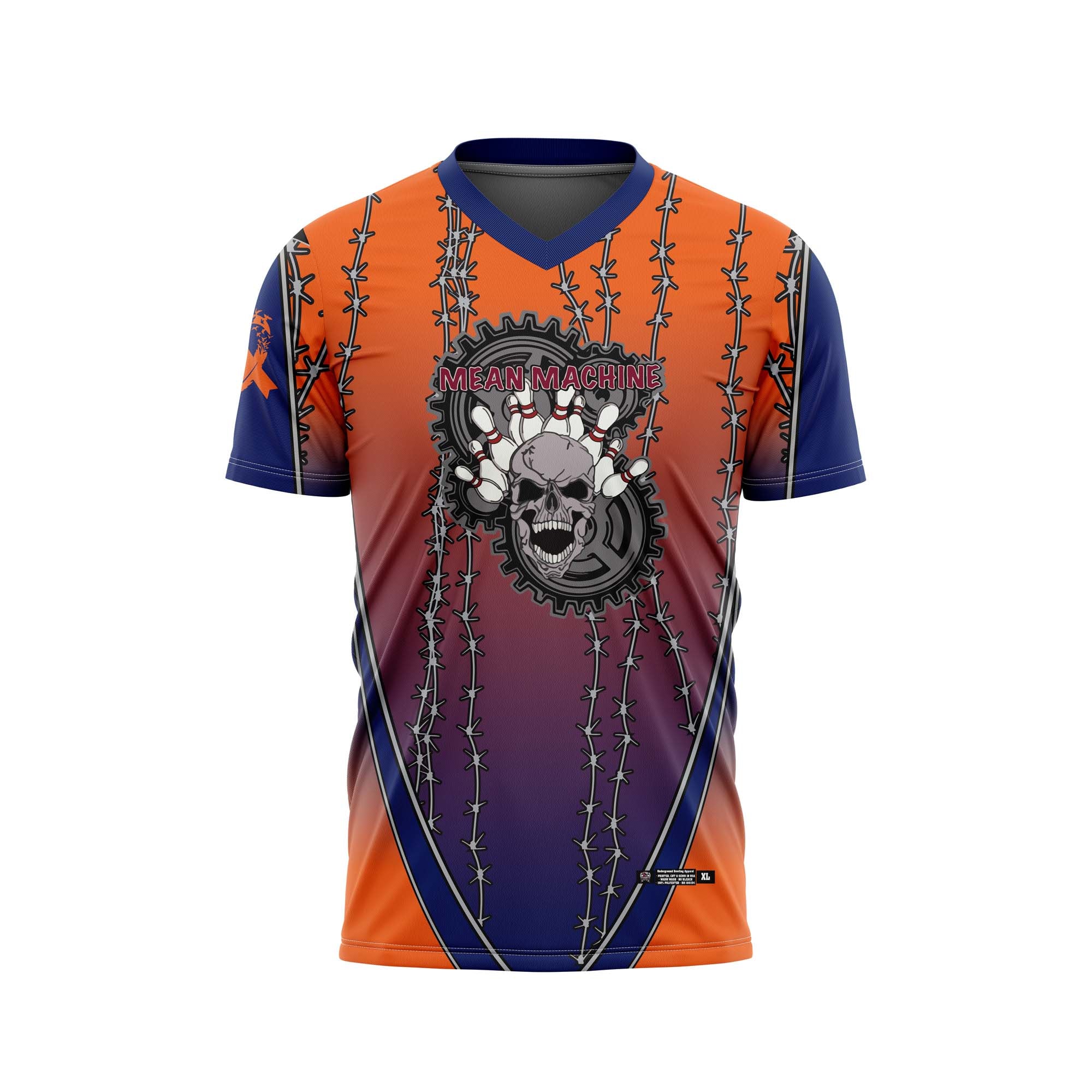 Mean Machine Orange Blue Jersey