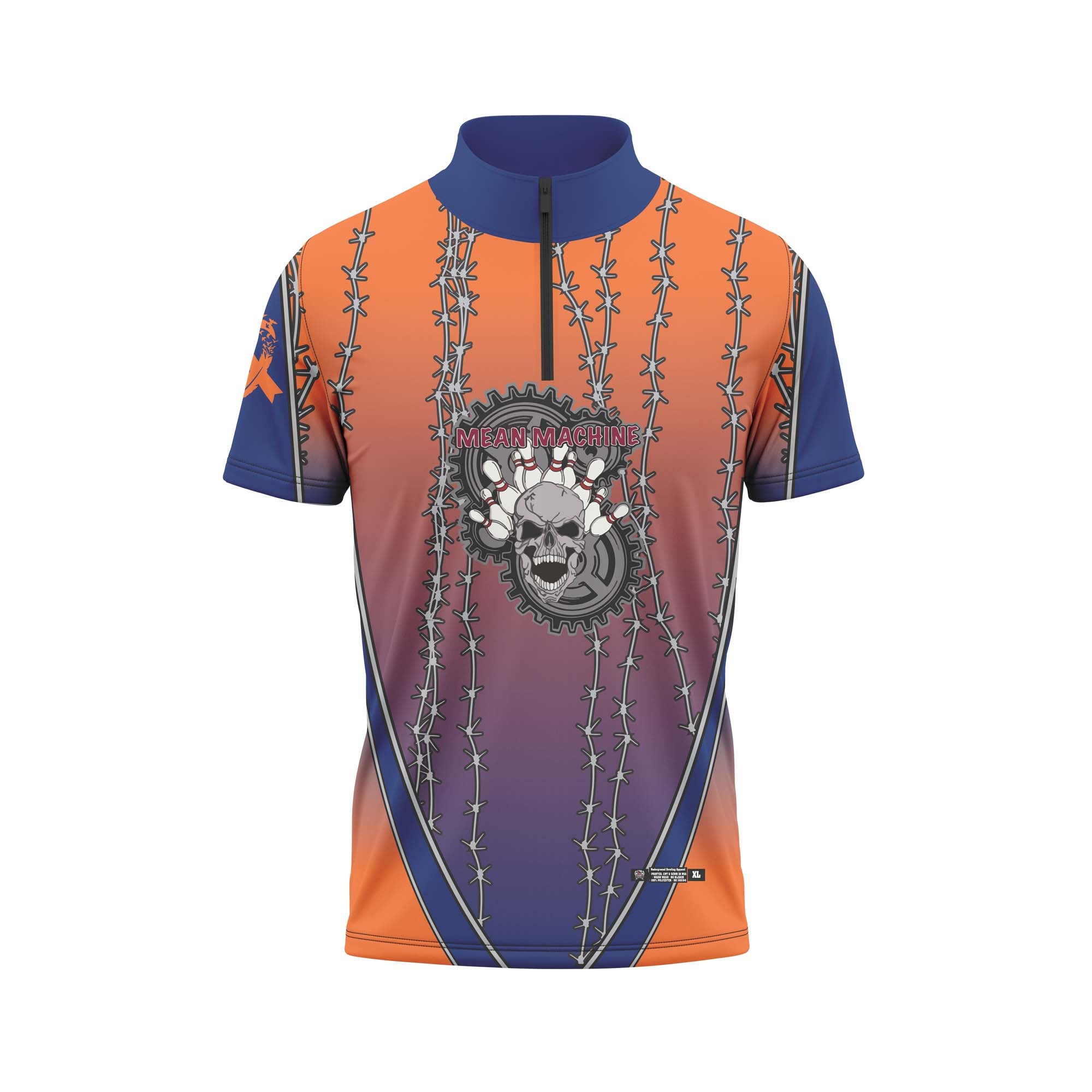 Mean Machine Orange Blue Jersey