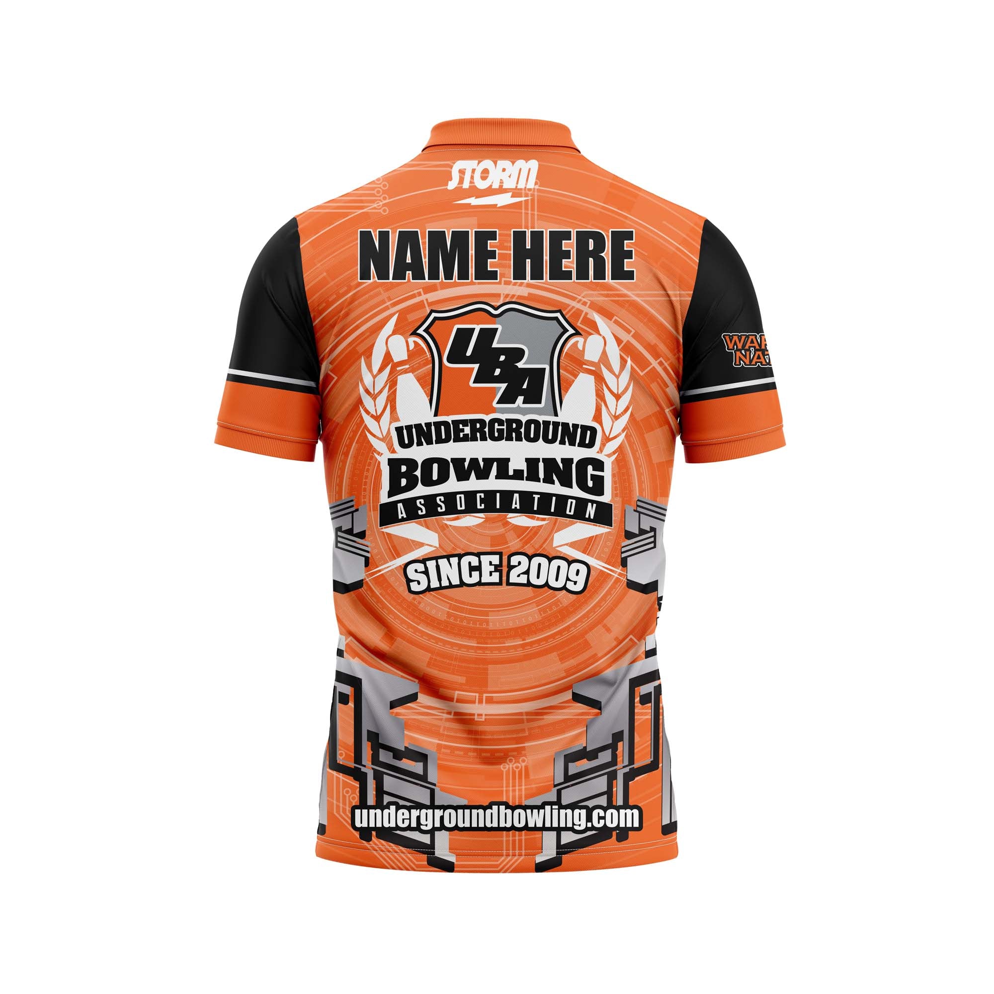 Gate City Warriors Orange / Silver Jersey