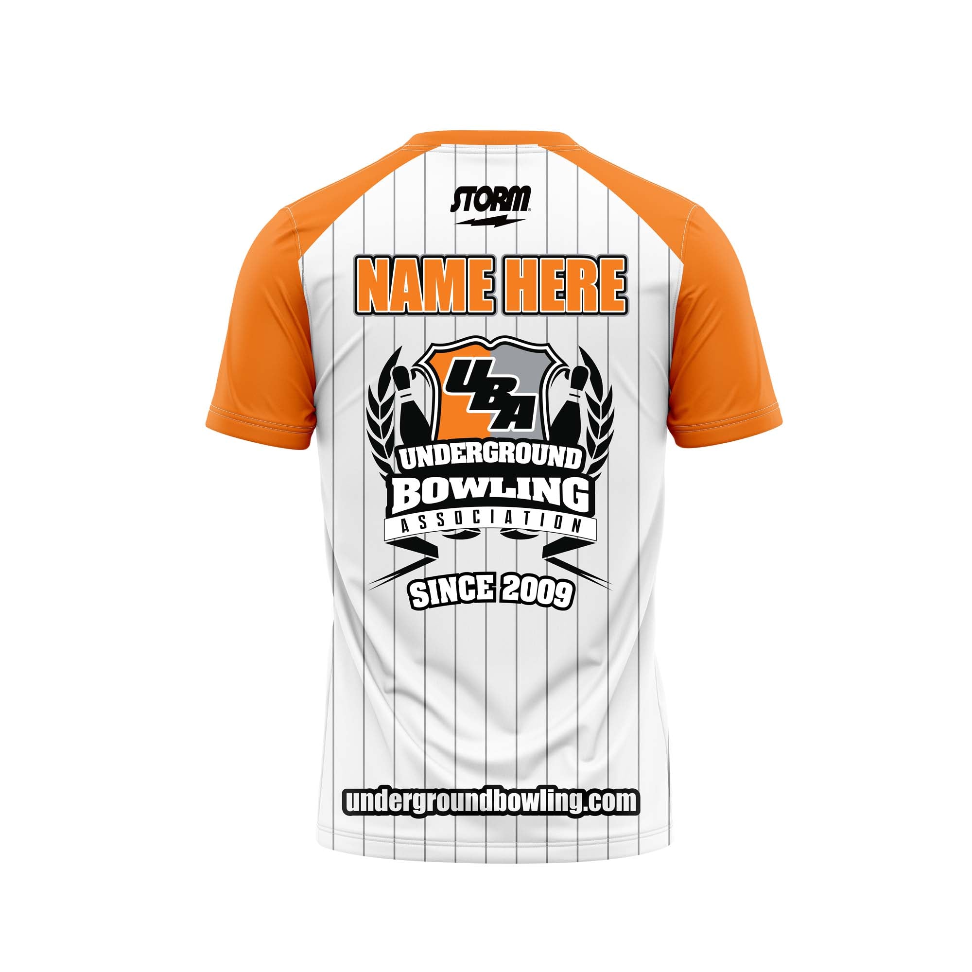 High Octane Orange White Jersey