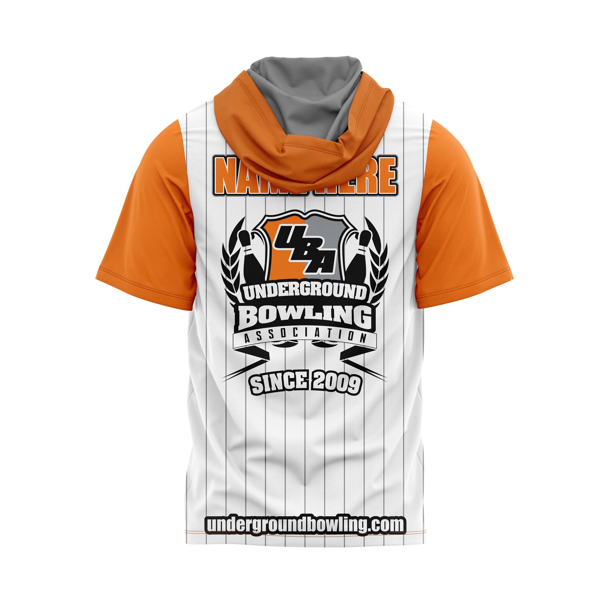 High Octane Orange White Jersey