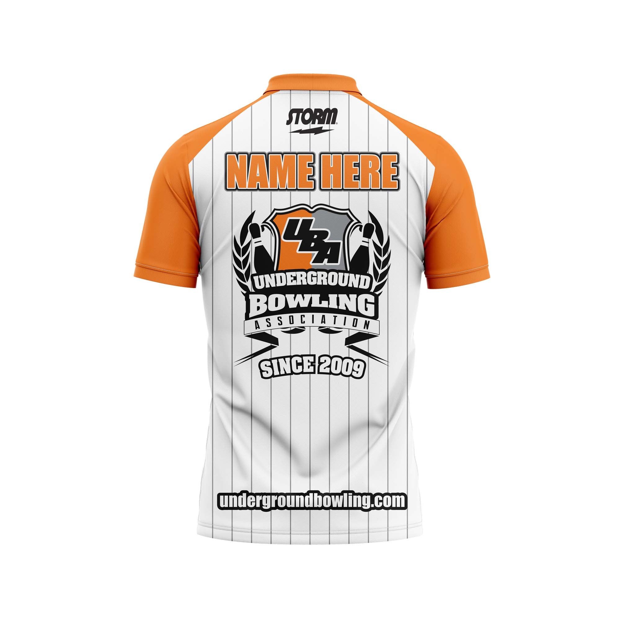 High Octane Orange White Jersey