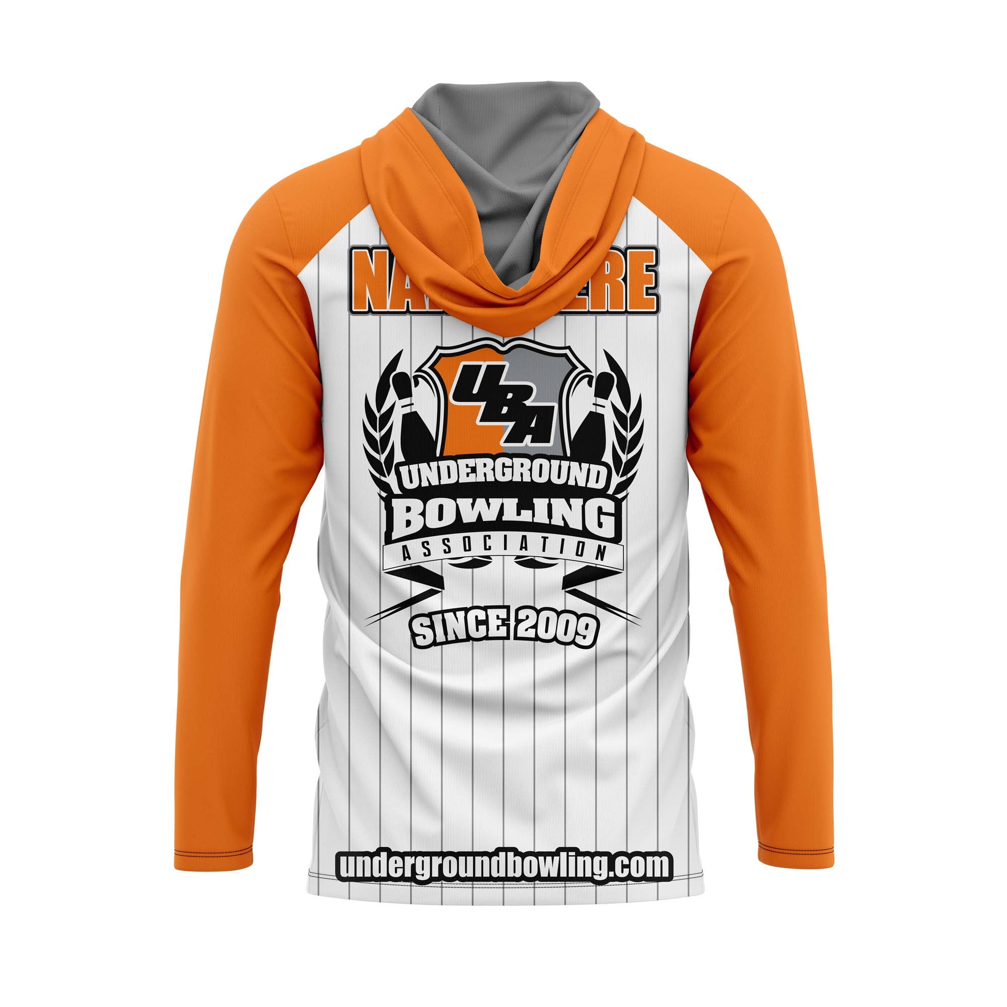 High Octane Orange White Jersey