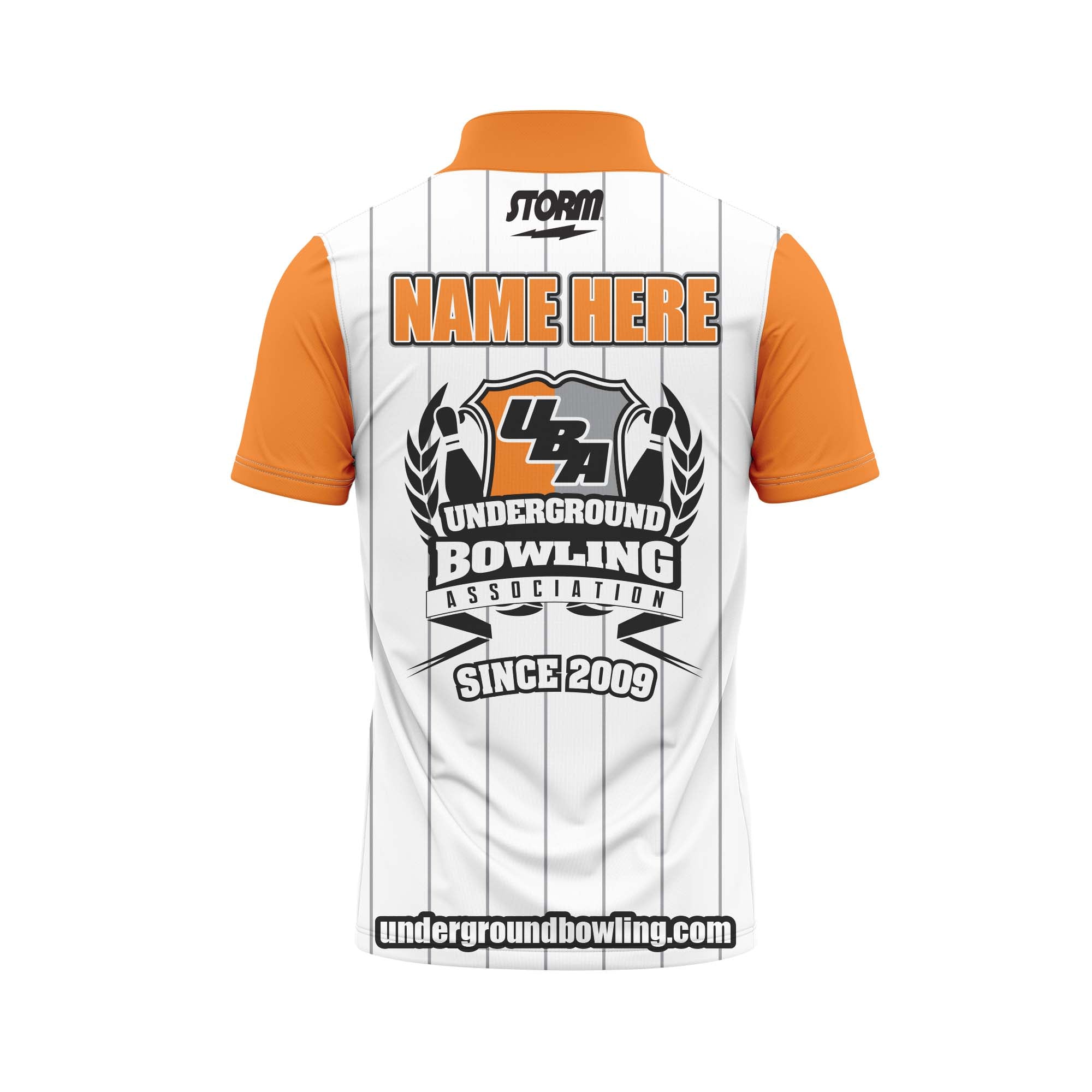 High Octane Orange White Jersey