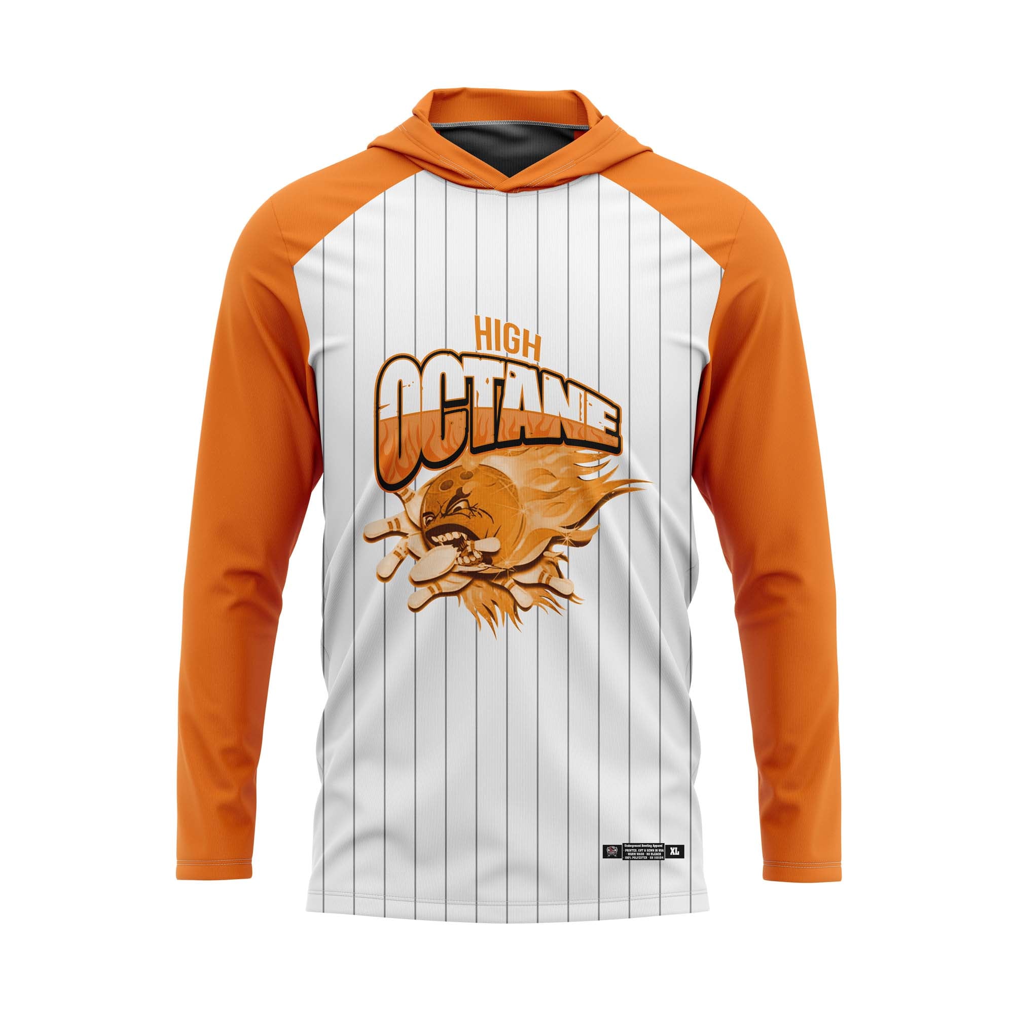 High Octane Orange White Jersey