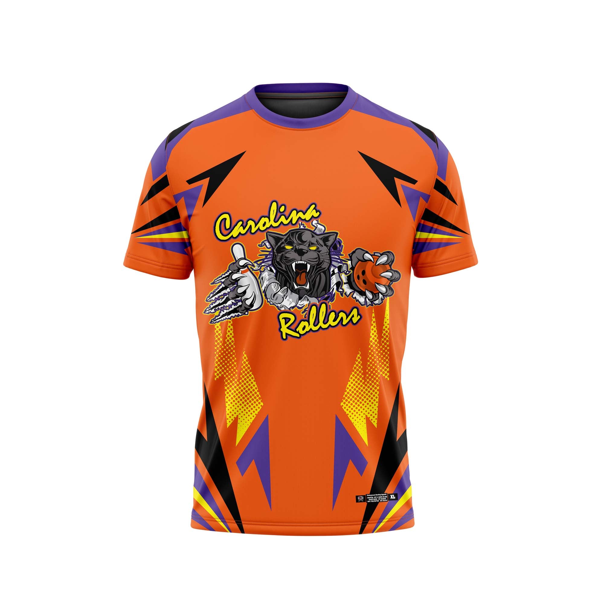 Carolina Rollers Orange Jersey