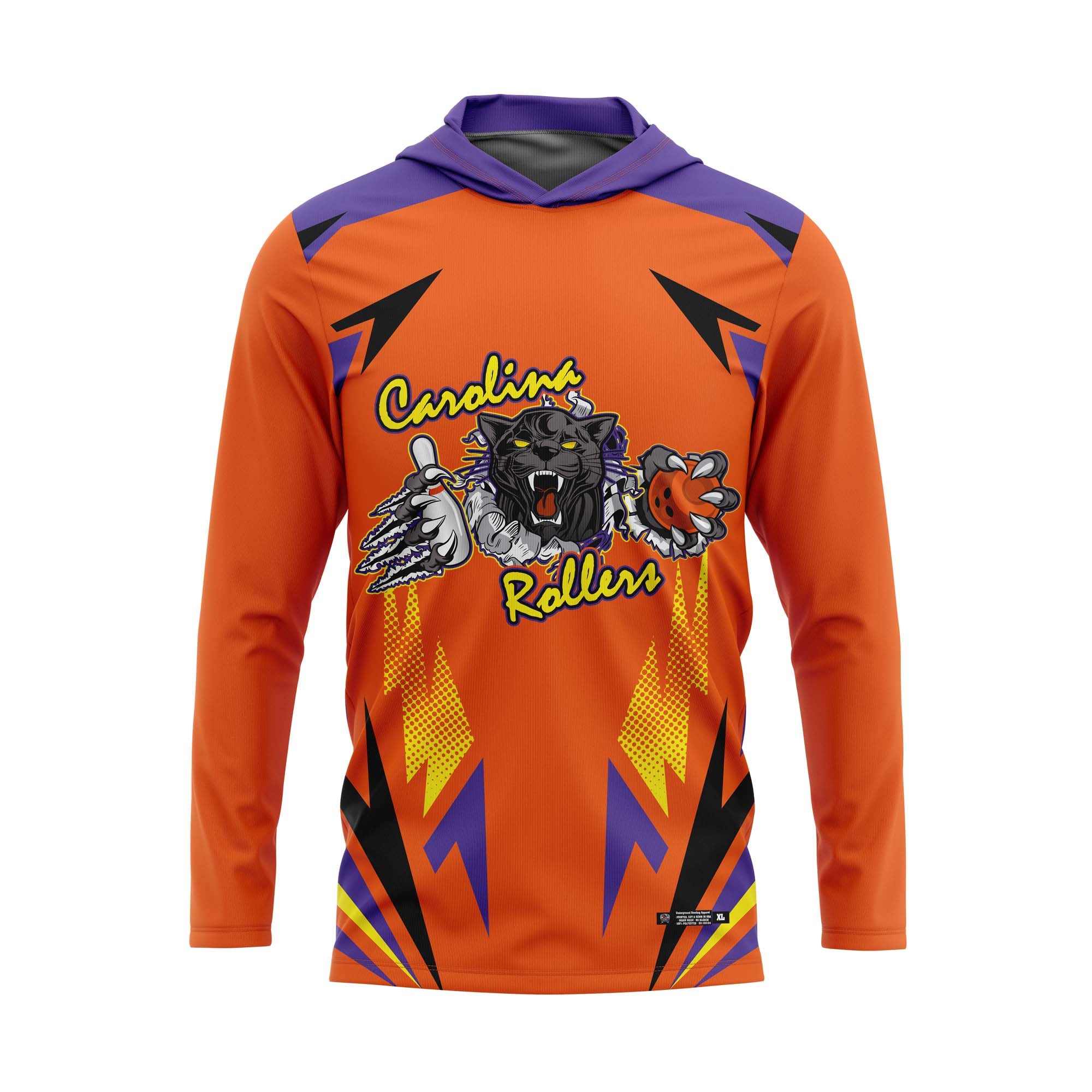 Carolina Rollers Orange Jersey