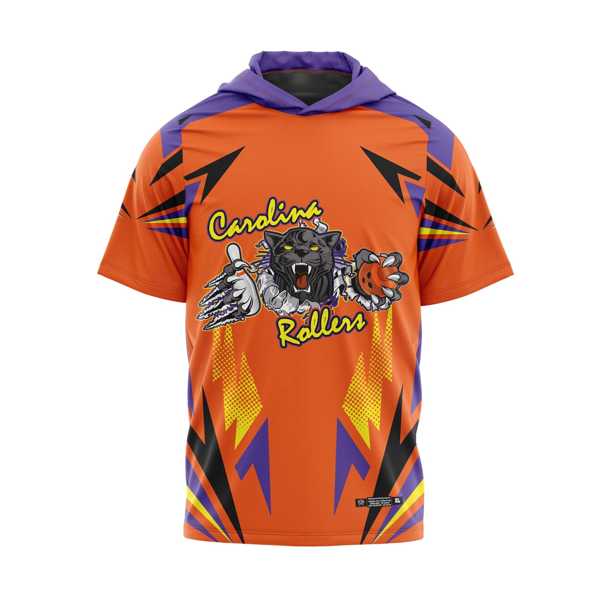 Carolina Rollers Orange Jersey