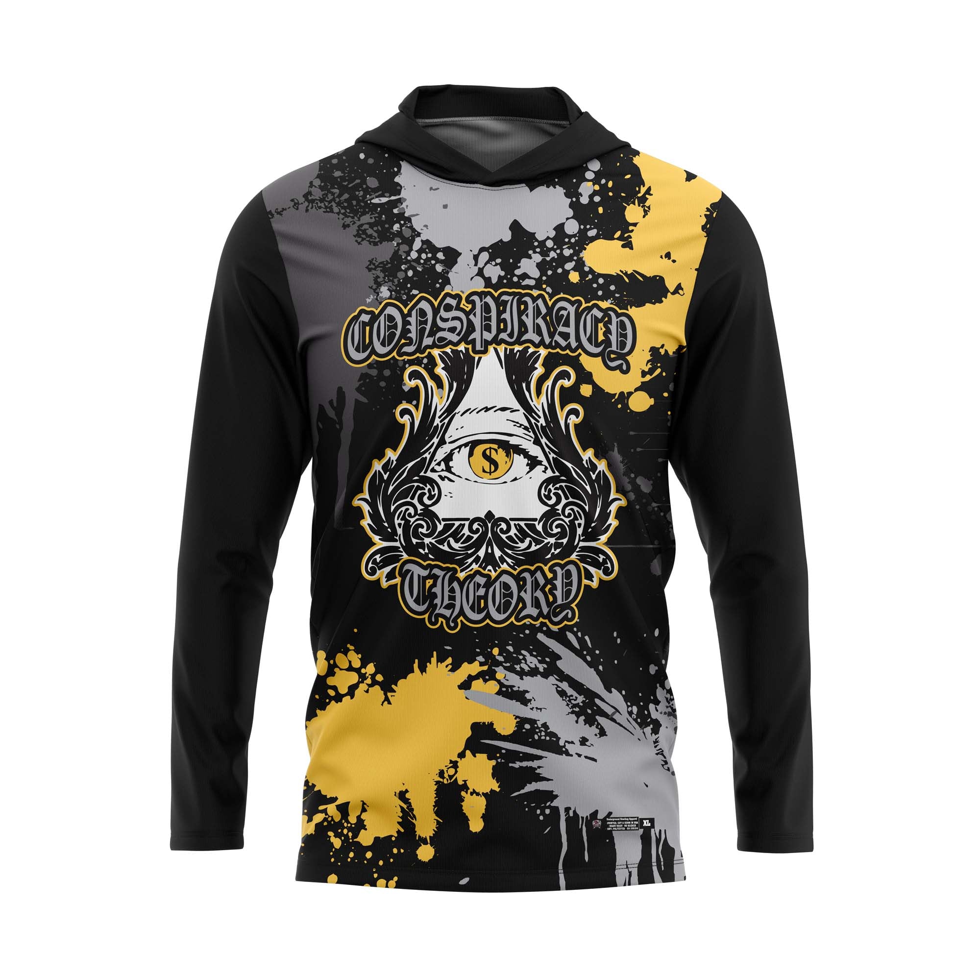 Conspiracy Theory Paint Splatter Jersey