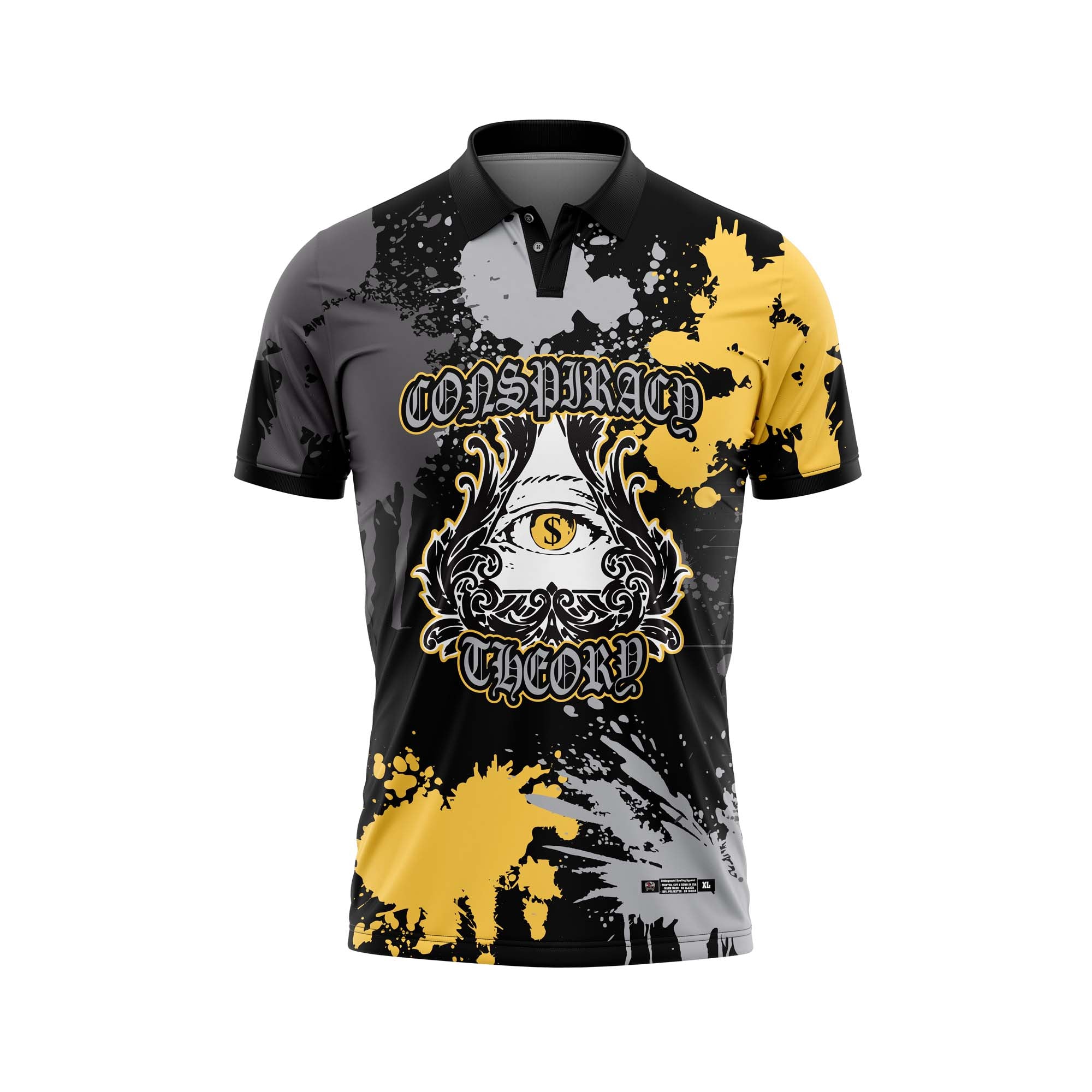 Conspiracy Theory Paint Splatter Jersey