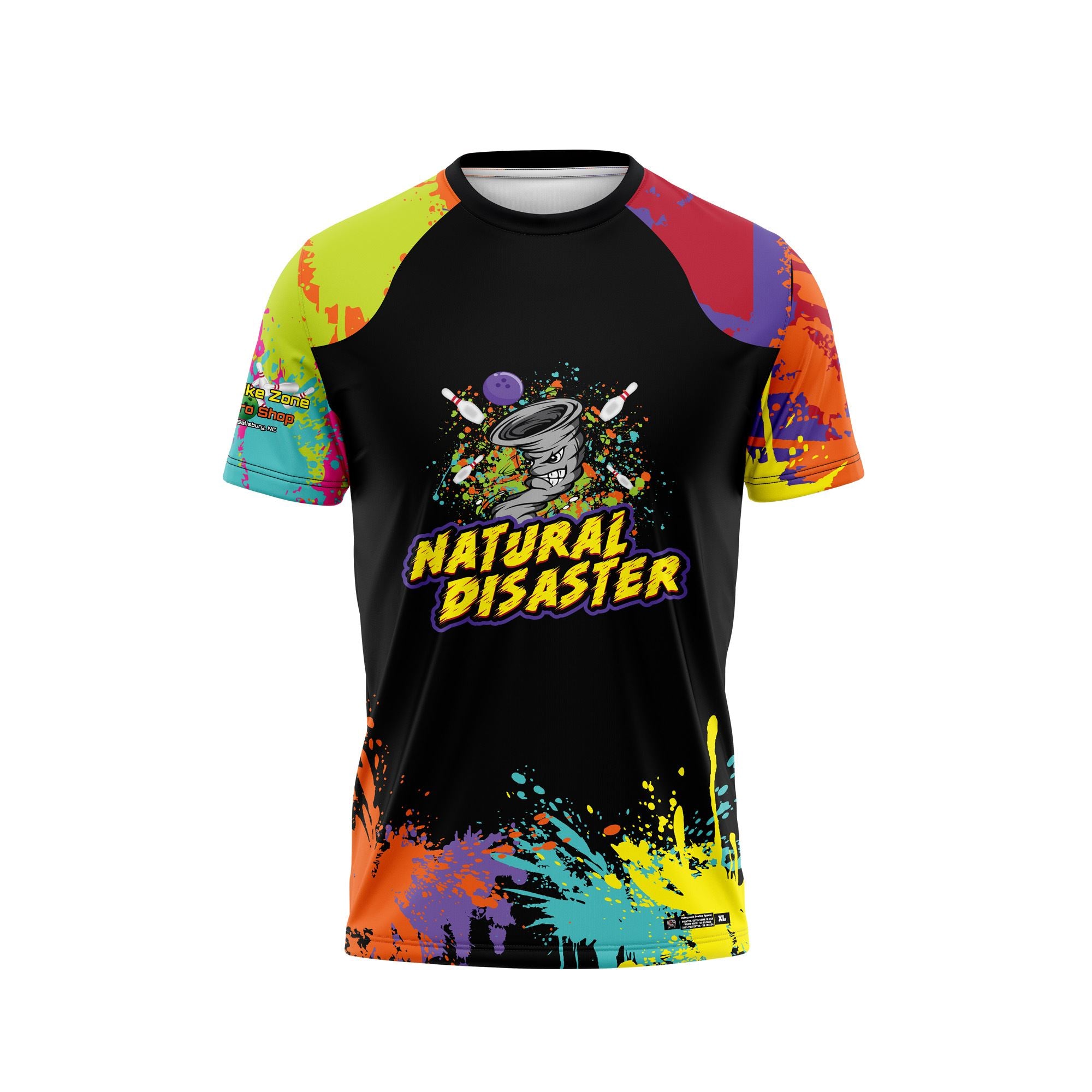 Natural Disaster Paint Splatter Jerseys