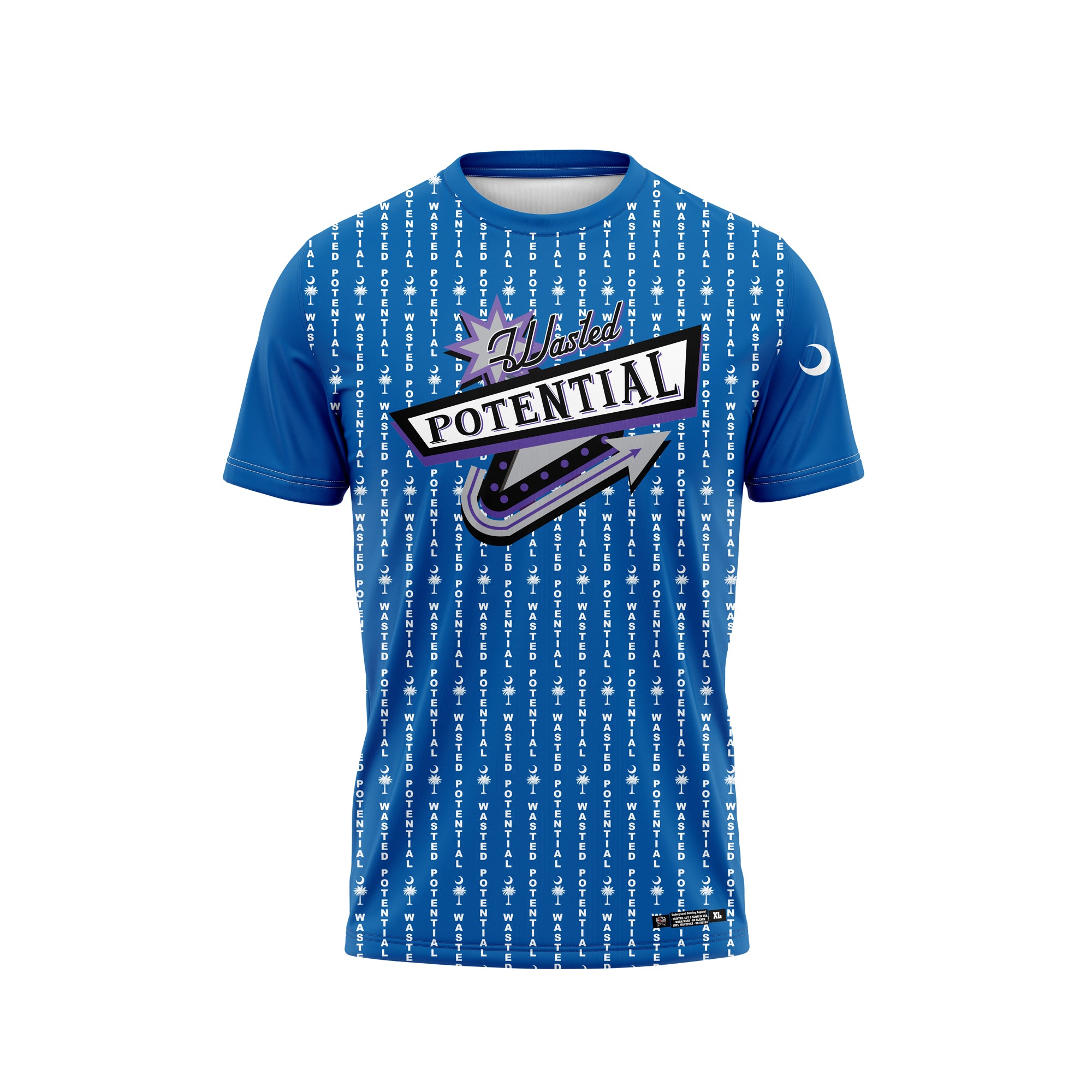 Wasted Potential Palmetto Blues Jerseys