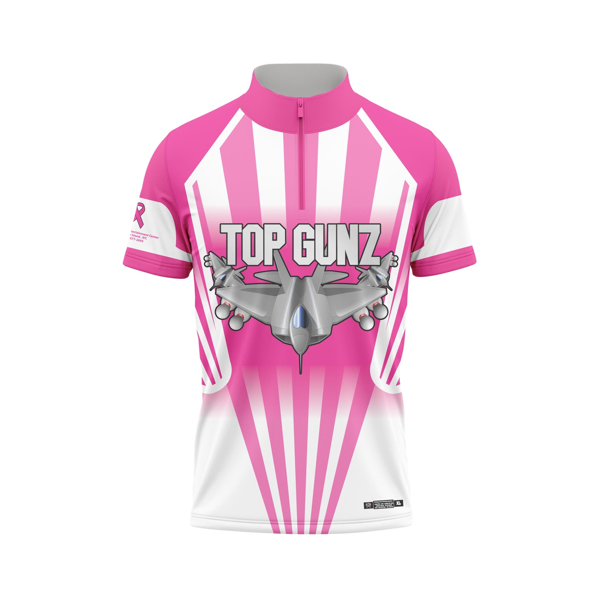 TOP GUNZ Breast Cancer Jersey