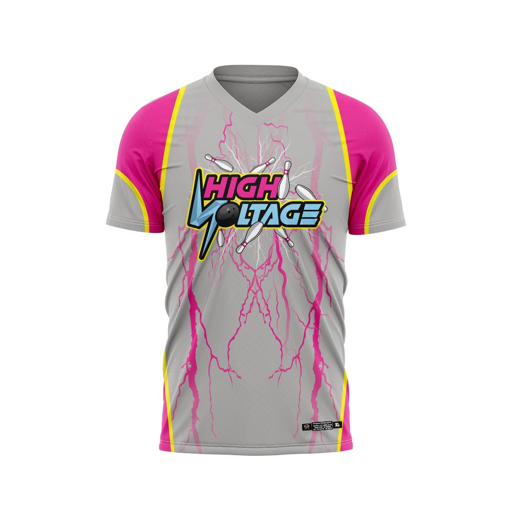 High Voltage Pink Lightning Jersey