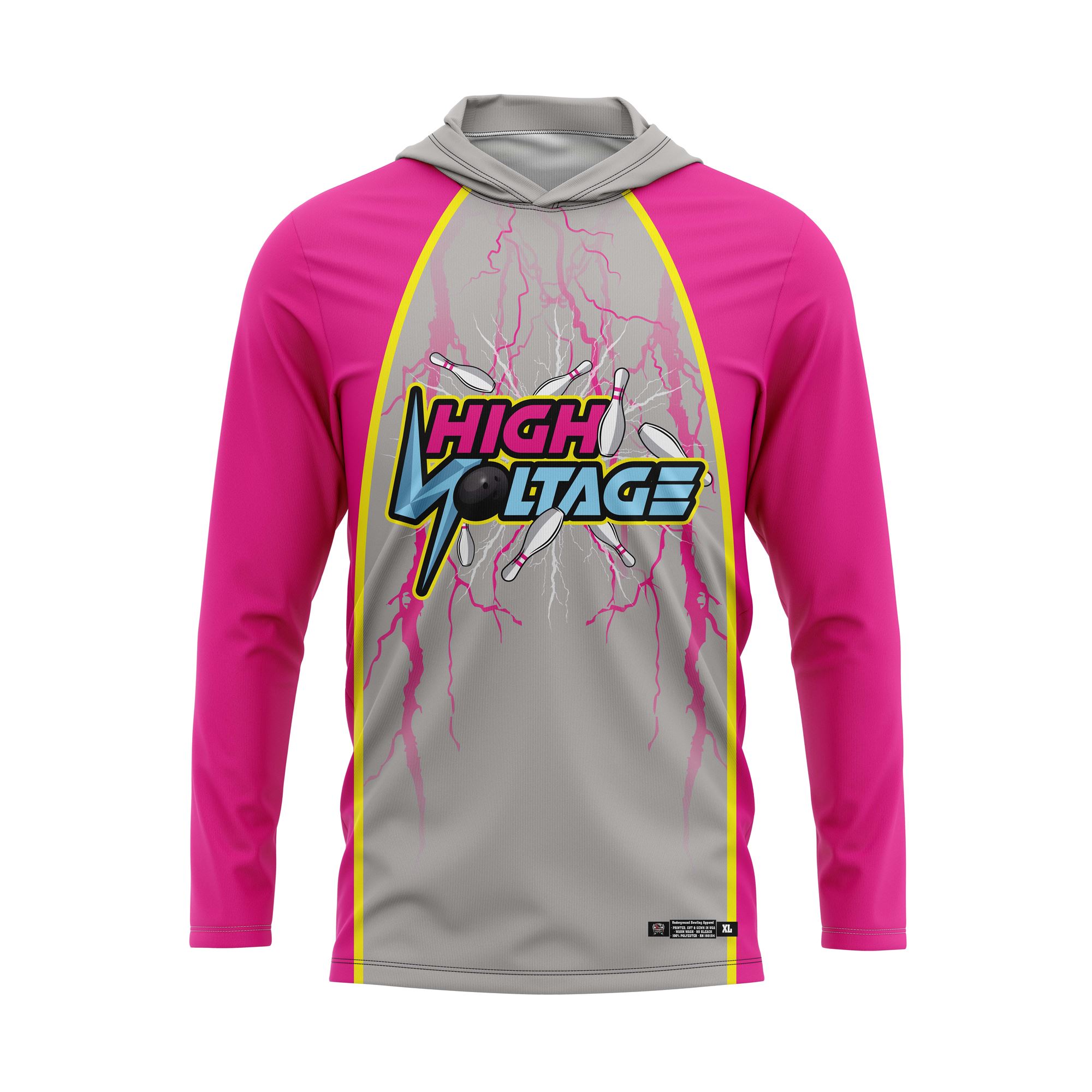 High Voltage Pink Lightning Jersey