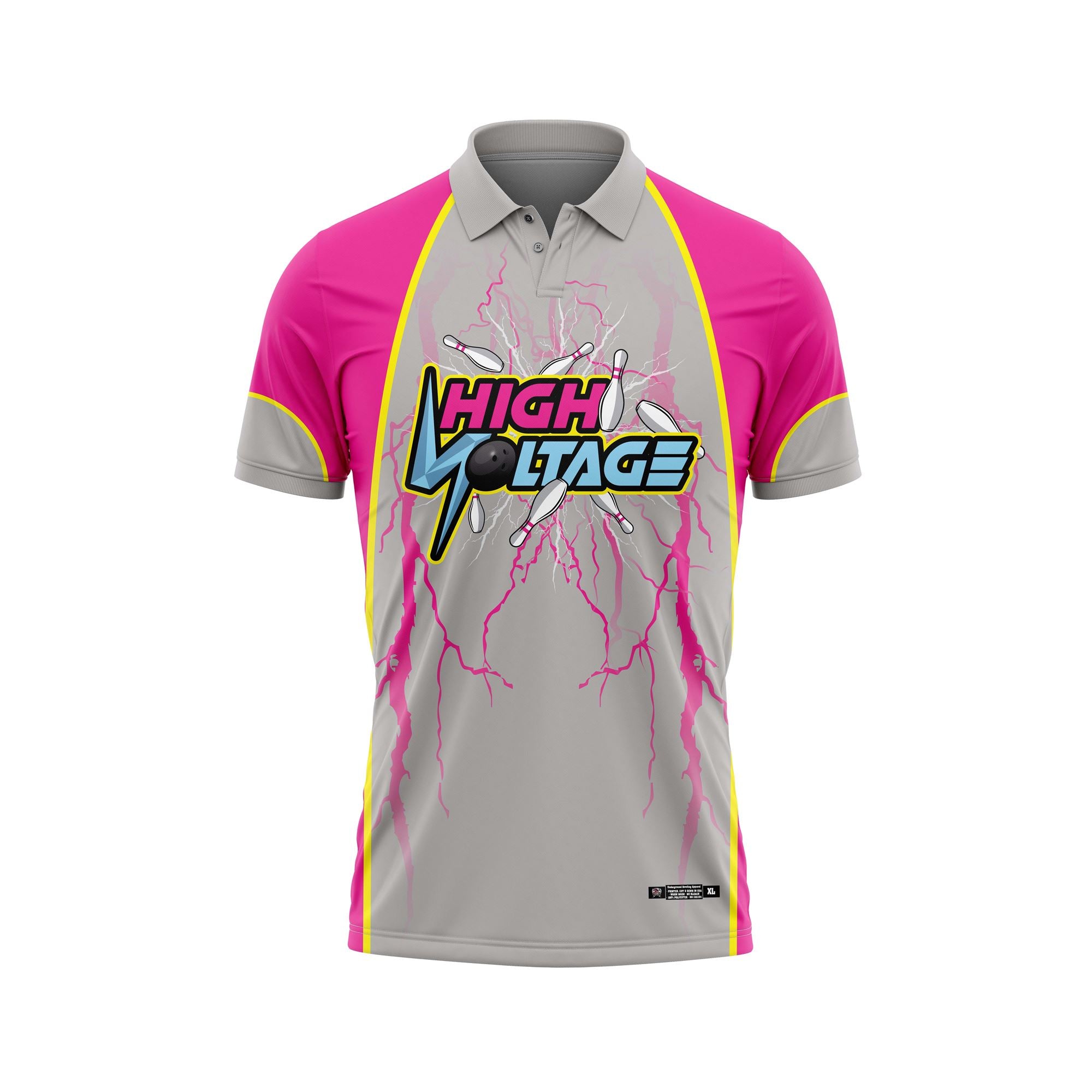 High Voltage Pink Lightning Jersey