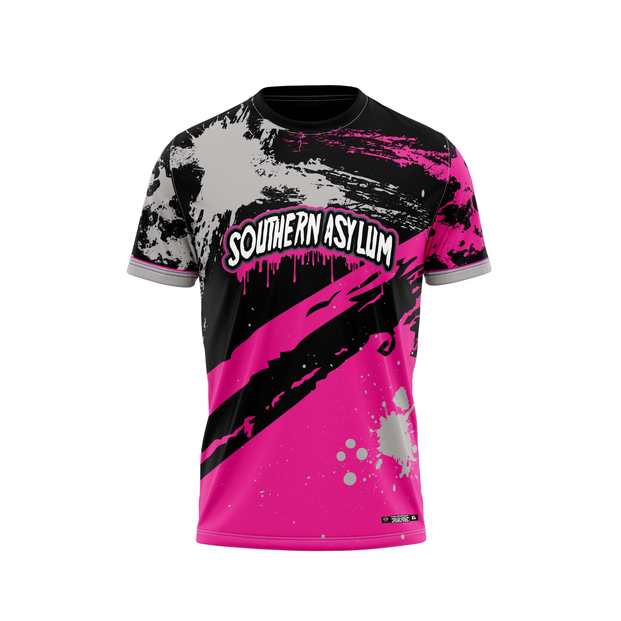 Southern Asylum Pink Splatter Jersey