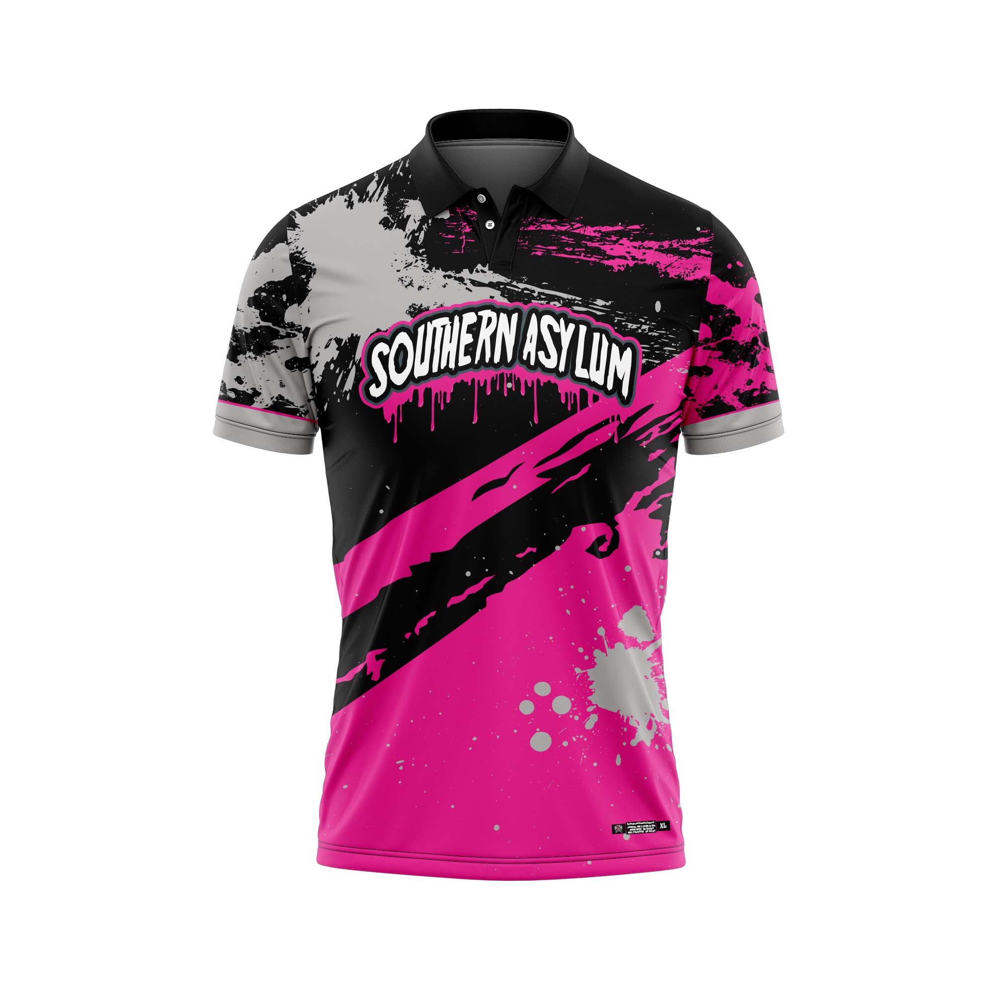 Southern Asylum Pink Splatter Jersey