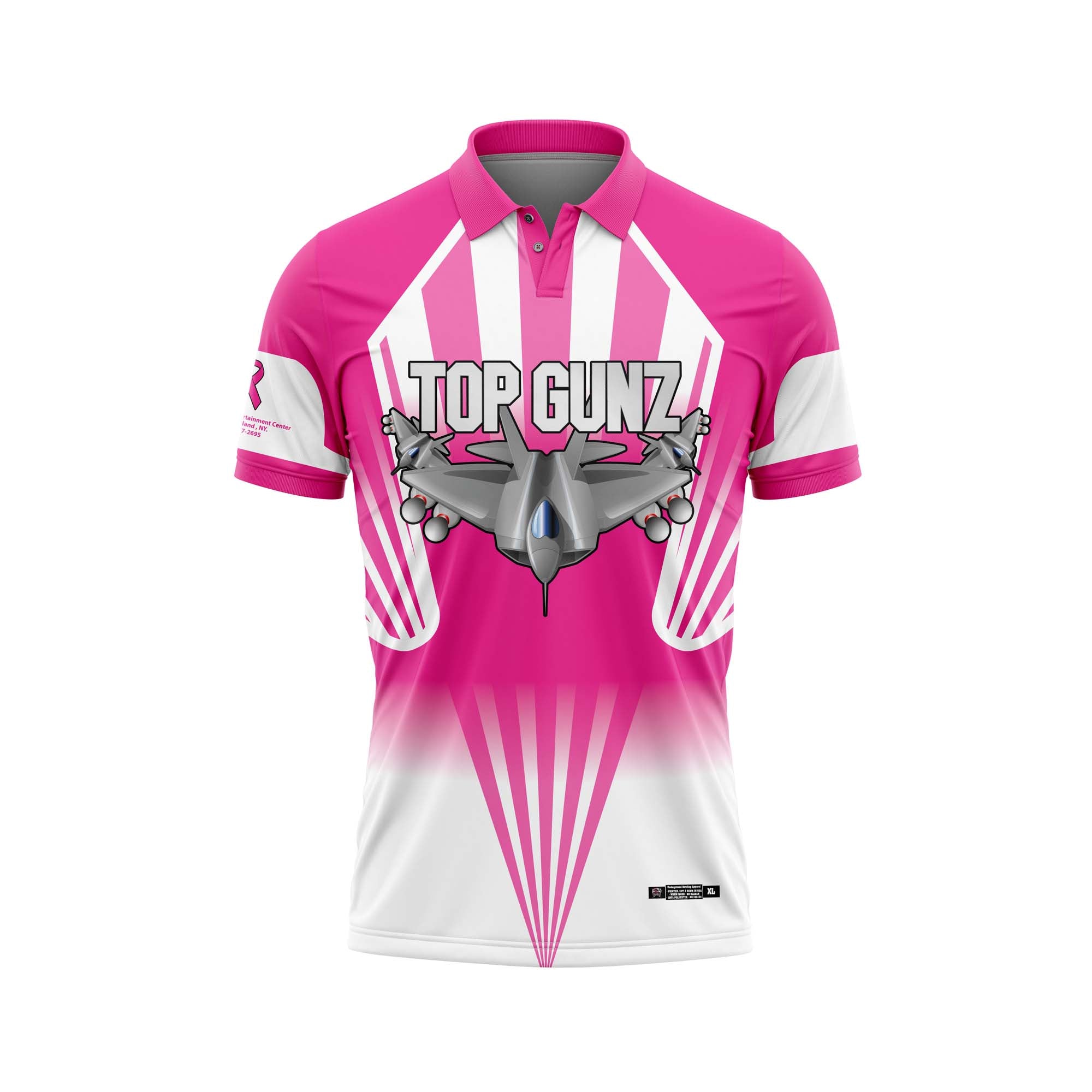 TOP GUNZ Breast Cancer Jersey