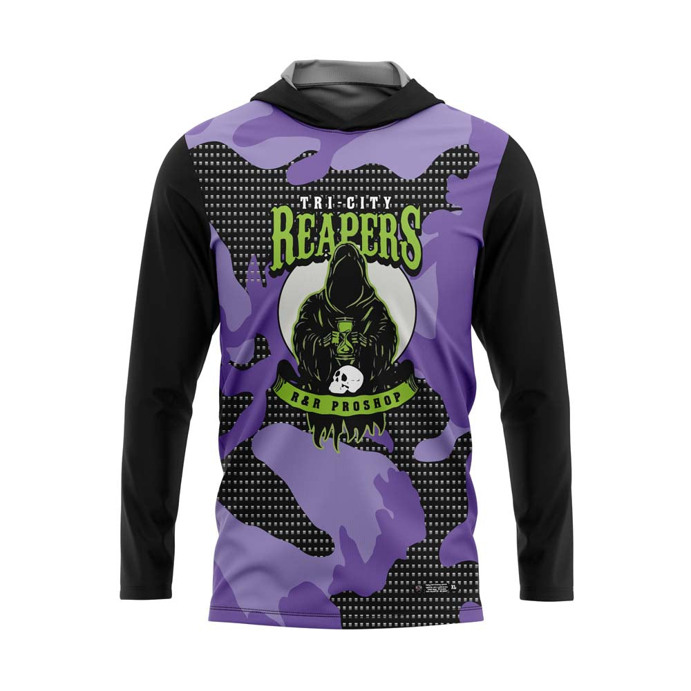 TRI CITY REAPERS Purple Camo Jersey