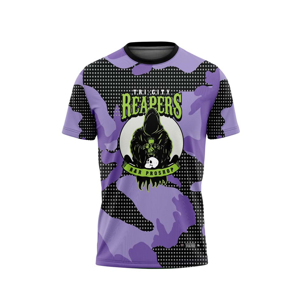 TRI CITY REAPERS Purple Camo Jersey