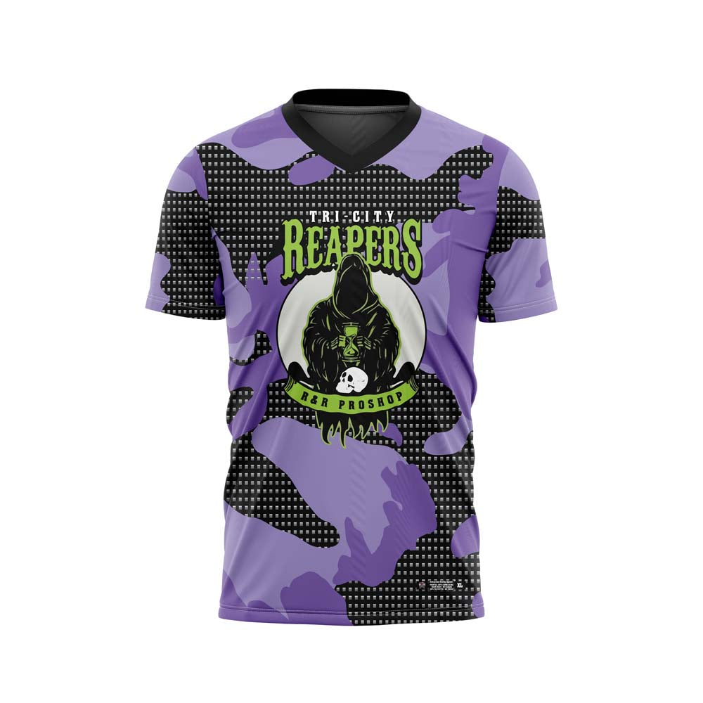 TRI CITY REAPERS Purple Camo Jersey