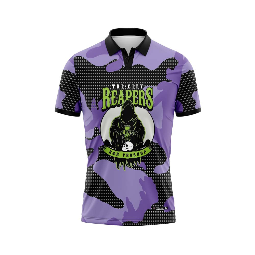 TRI CITY REAPERS Purple Camo Jersey