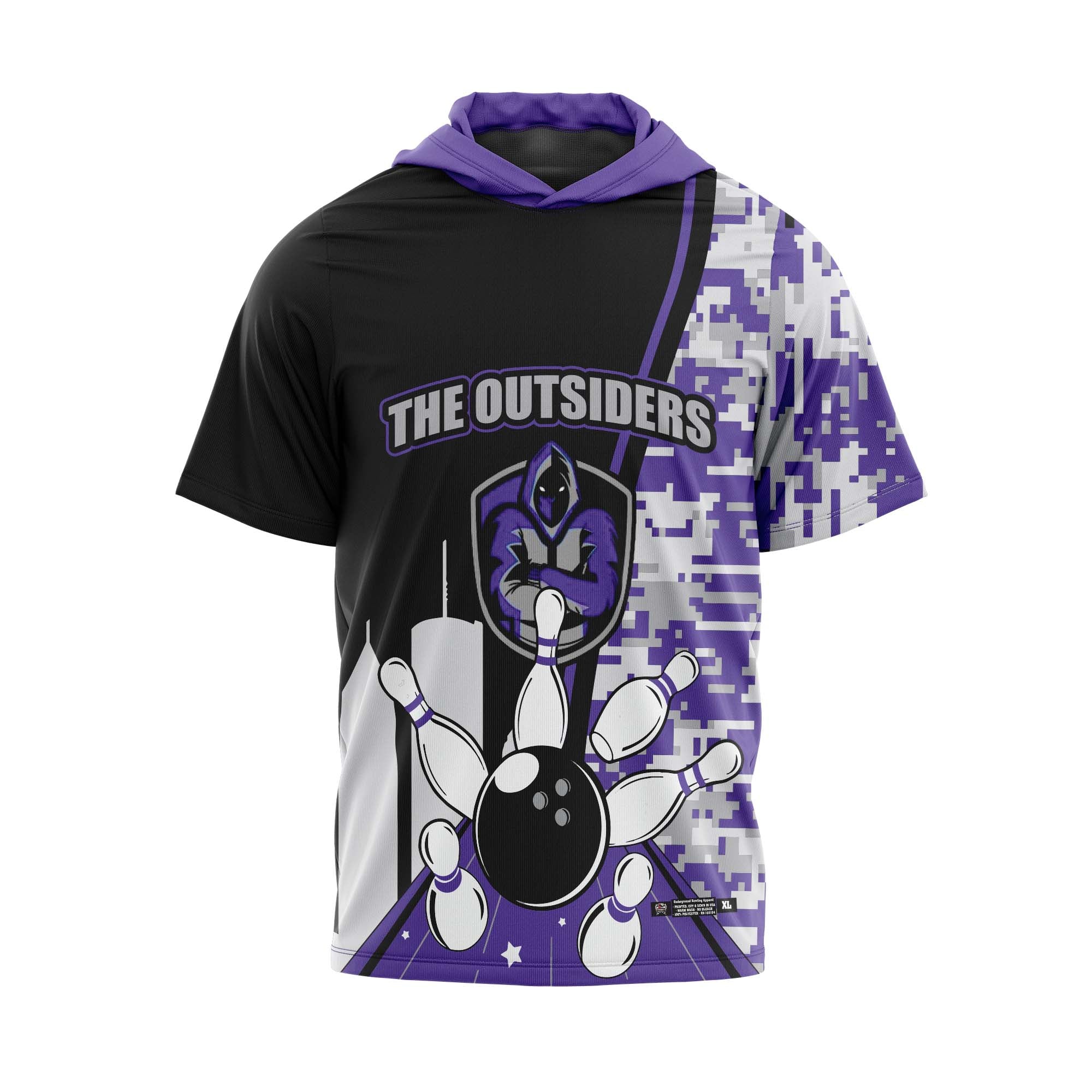 The Outsiders Purple Camo Jersey