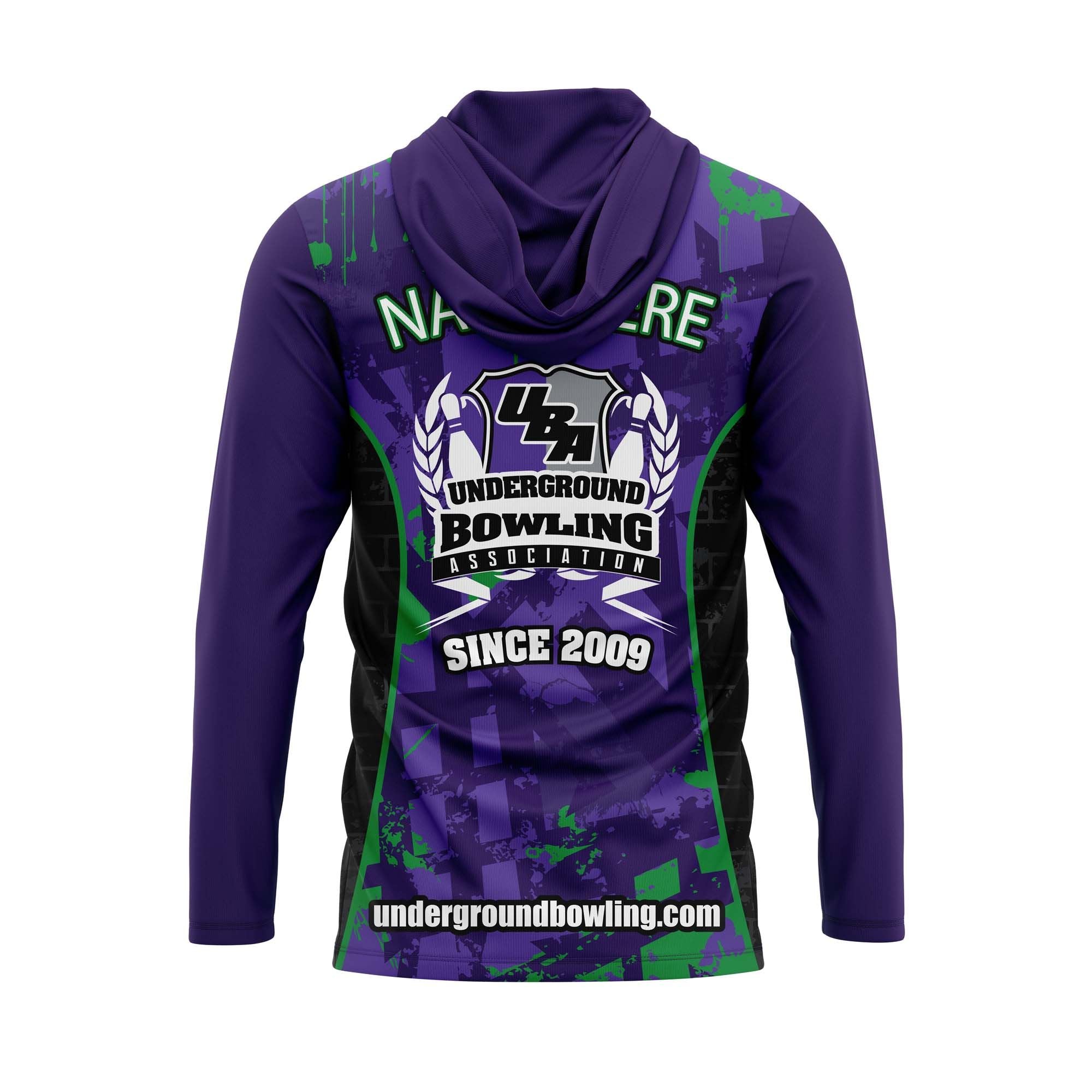 Project Mayhem Purple Green Jersey