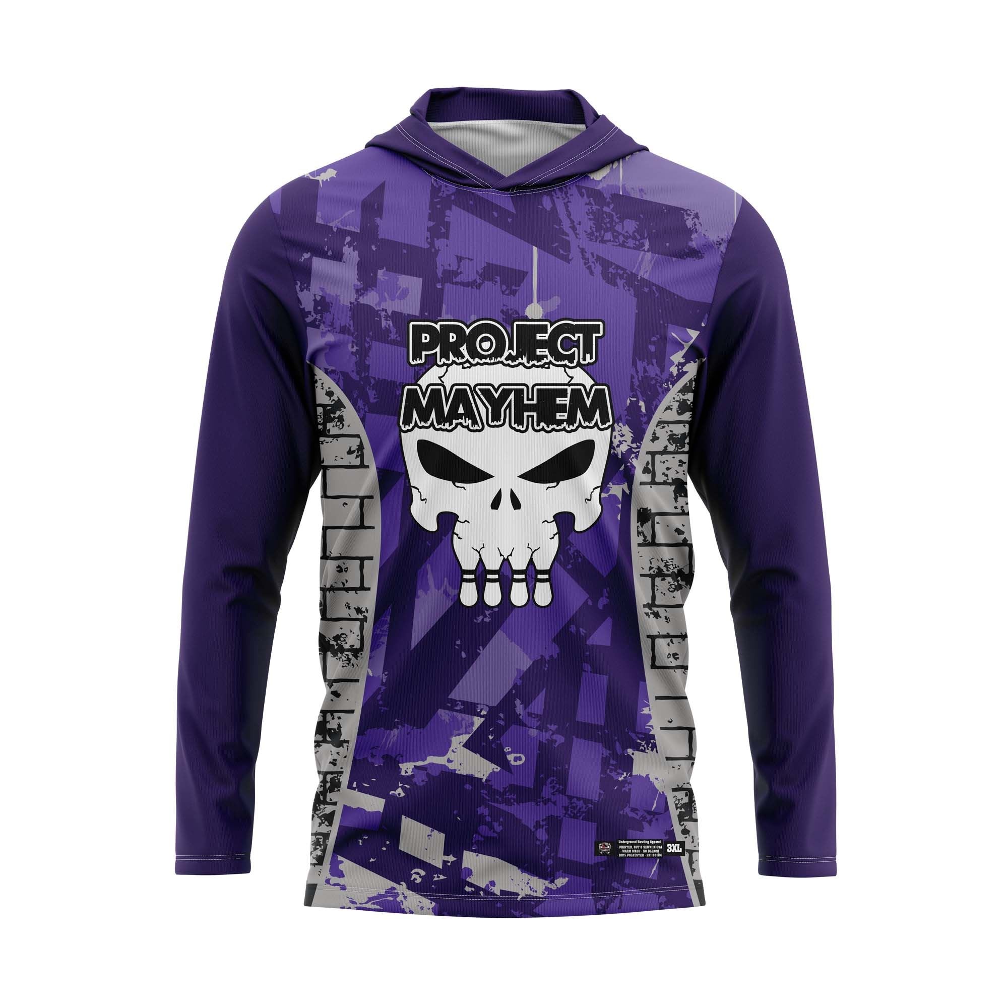 Project Mayhem Purple Grey Jersey