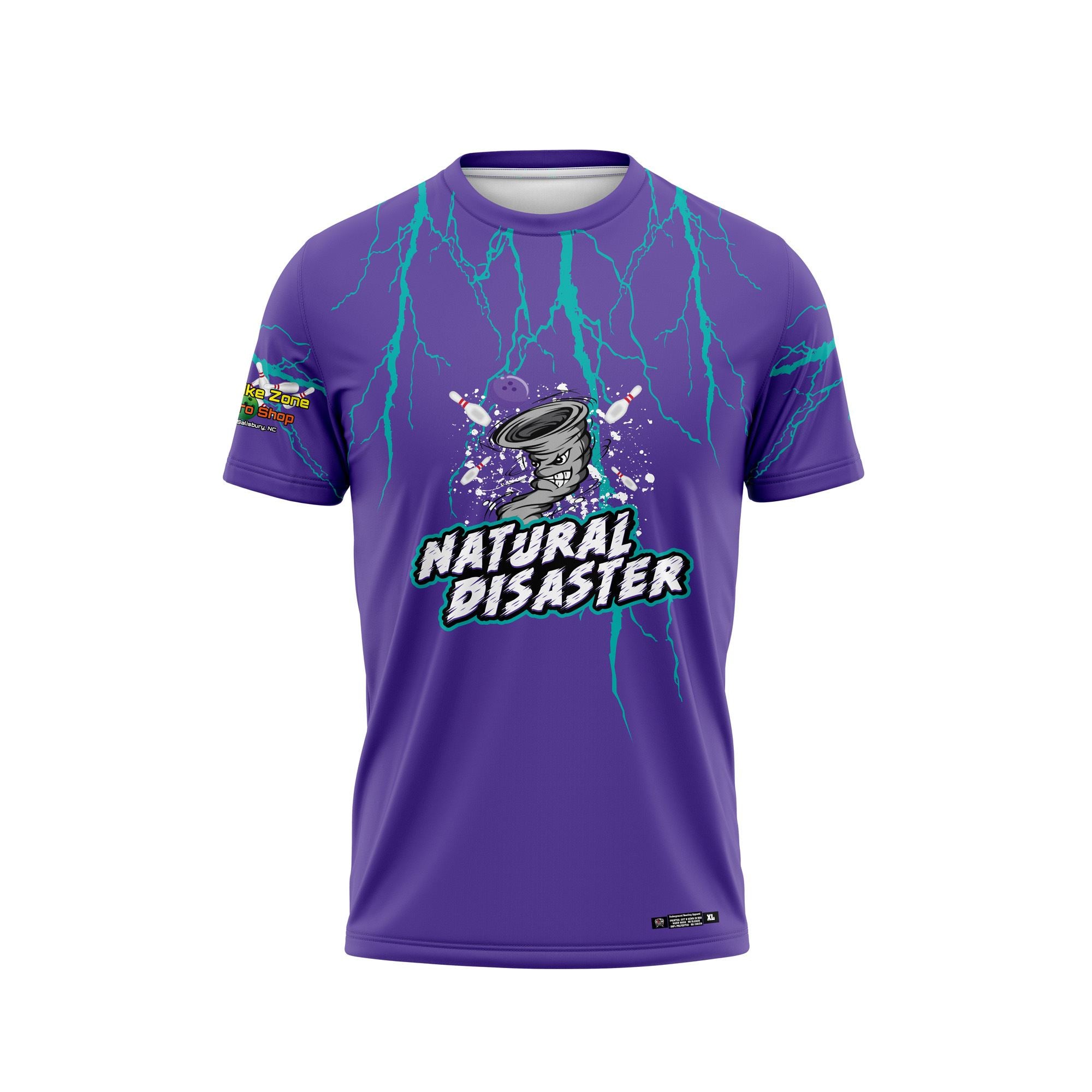 Natural Disaster Purple Lightning Jerseys