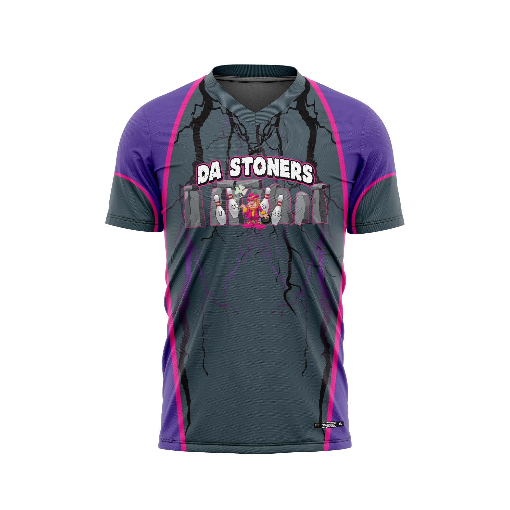 Da Stoners Purple Lightning Jersey