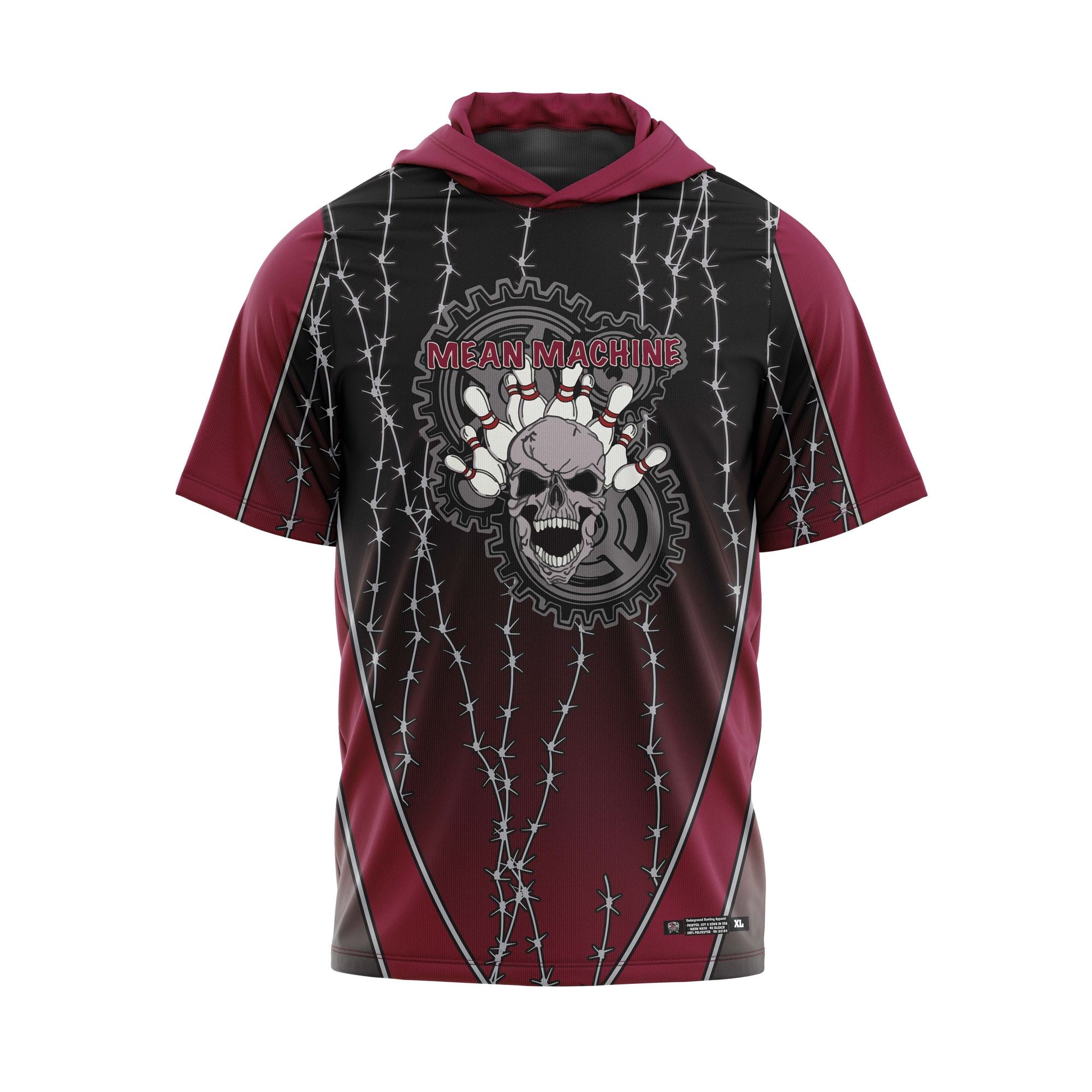 Mean Machine Red and Black Jersey