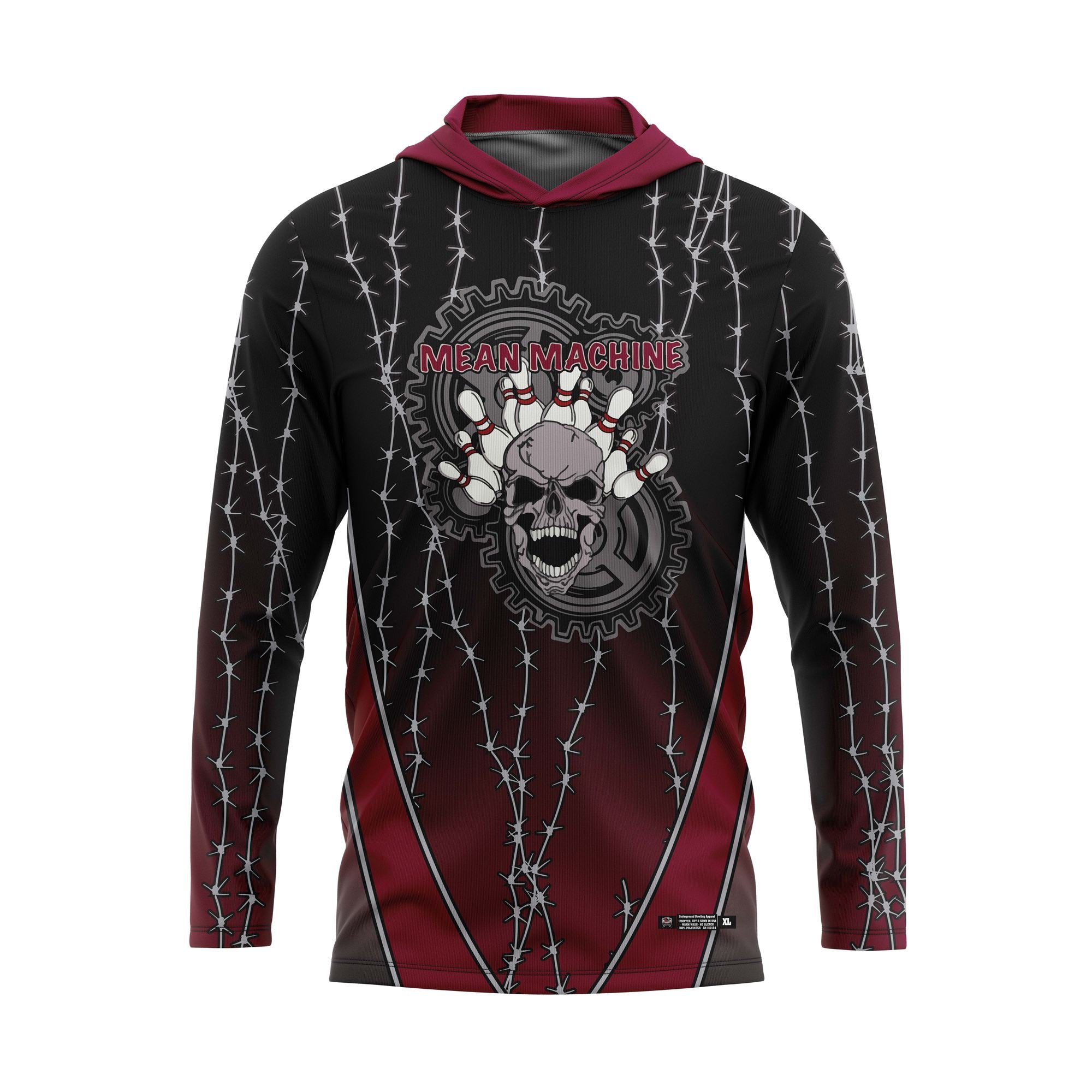 Mean Machine Red and Black Jersey